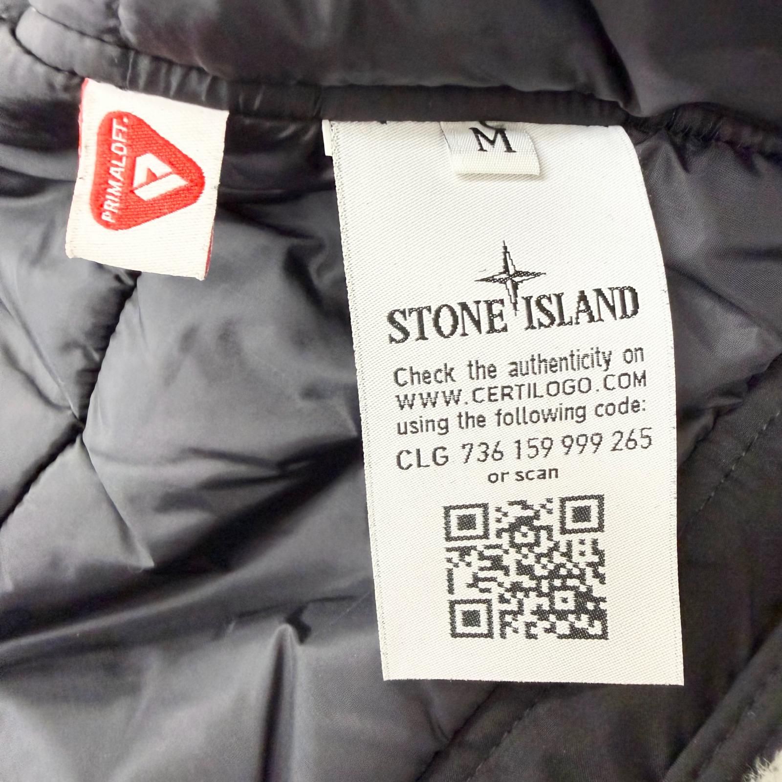 美品□STONE ISLAND ストーンアイランド ムートン切替 GORE-TEX
