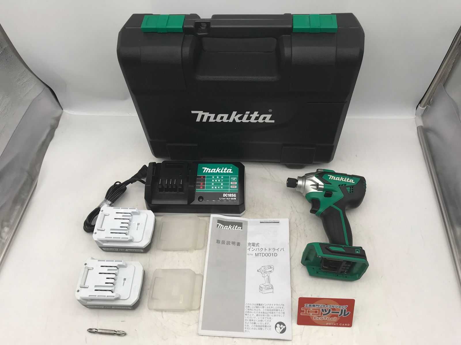 【中古品】Makita/マキタ MTD001DSX ☆ 14.4v充電式インパクトドライバ [IT_N9E48][小牧][M04]