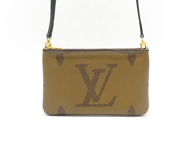 LOUIS VUITTON ルイ・ヴィトン ポシェットドゥーブルジップ モノグラム