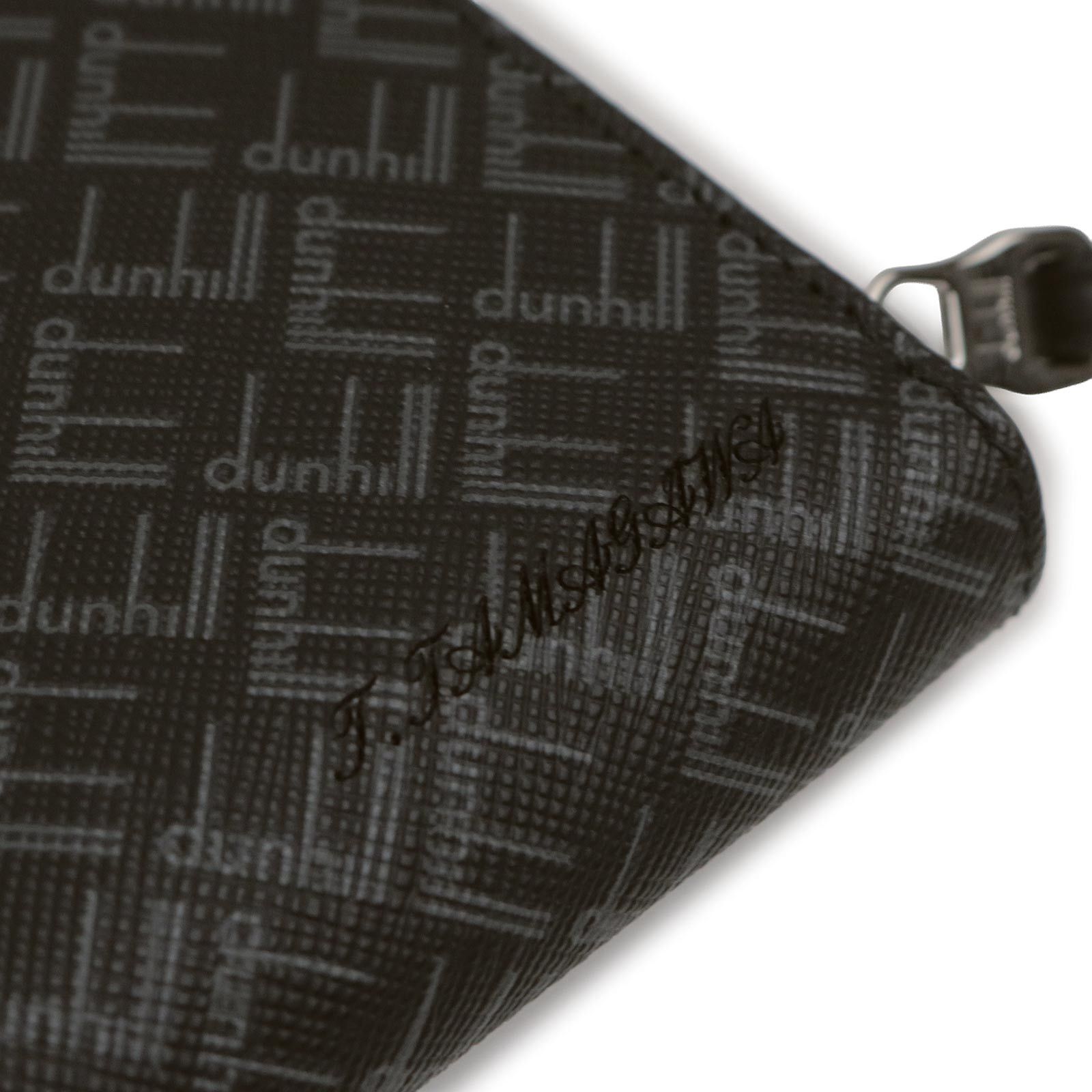 dunhillダンヒルDU21R2180LT001R Zip Around ダンヒル 21R2180LT001R シグネチャー ジップ コートウォレット