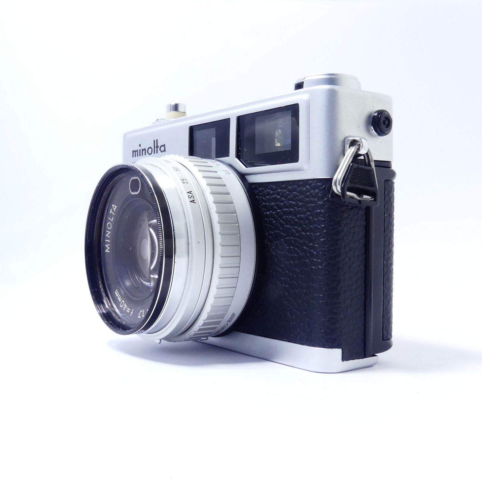 minolta HI-MATIC E フィルムカメラ レンジファインダー - メルカリ