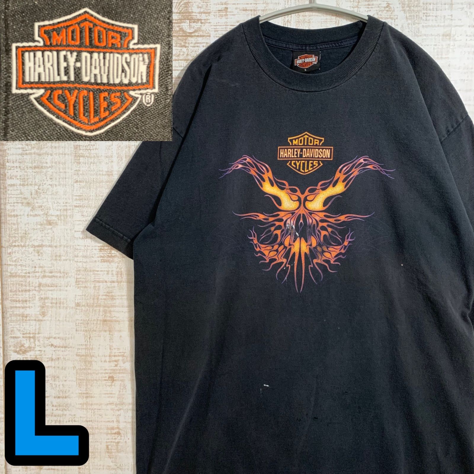 T8765 HARLEY-DAVIDSON Tシャツ バイク アメカジ