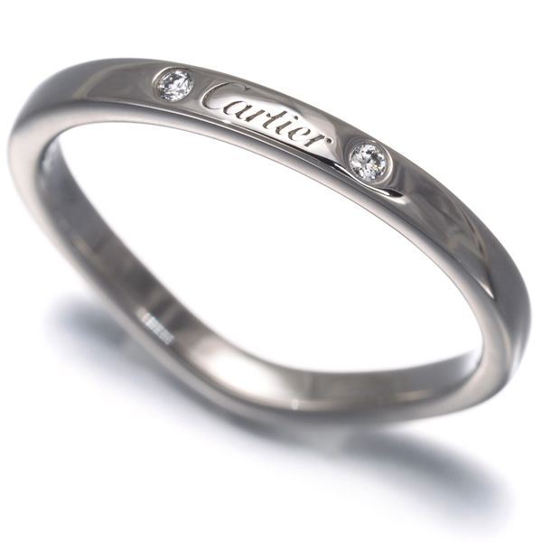 カルティエ リング ダイヤ ダイヤモンド バレリーナ ウェディング 3P