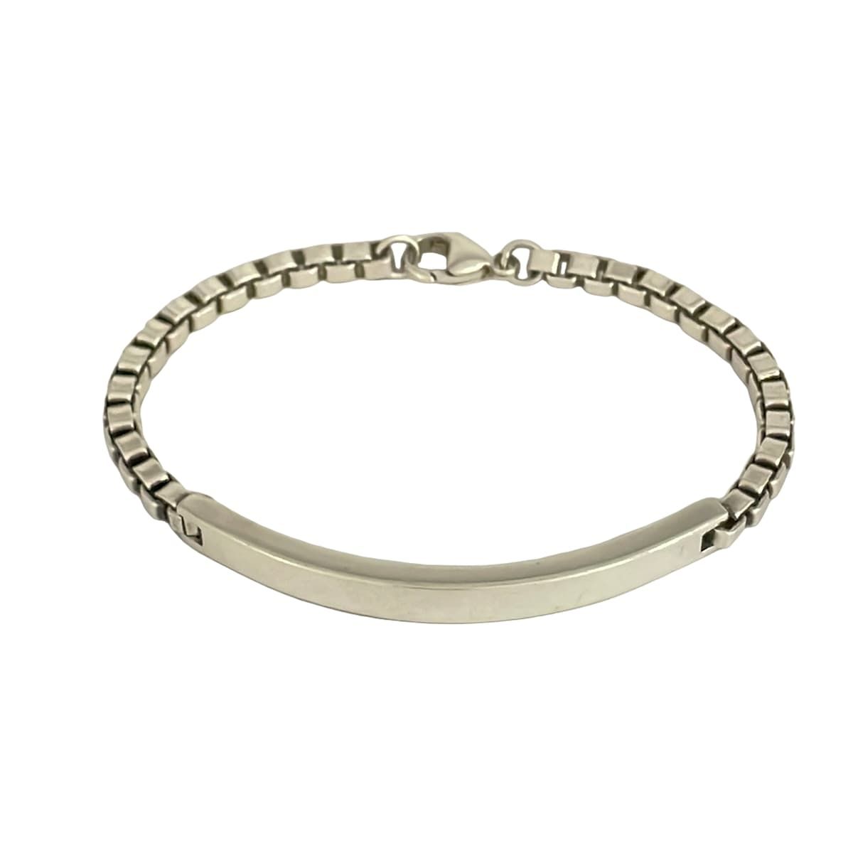 TIFFANY&Co.(ティファニー) ブレスレット美品 ベネチアン リンク ID シルバー