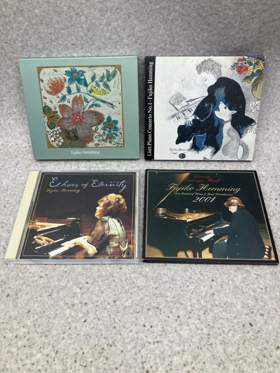 CD4枚まとめ フジ子ヘミング / 憂愁のノクターン リスト：ピアノ協奏曲