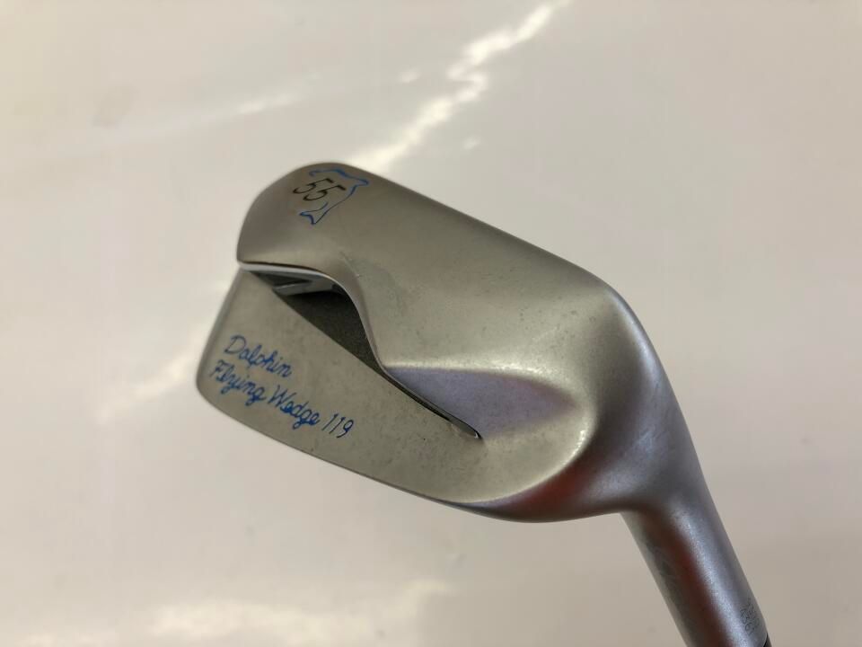 キャスコ　Dolphin Flying Wedge DFW-119　55度　オリジナルスチール (ミッドグリップ)　WEDGEフレックス　ウェッジ　中古　ゴルフドゥ！吹上店【最短即日発送】