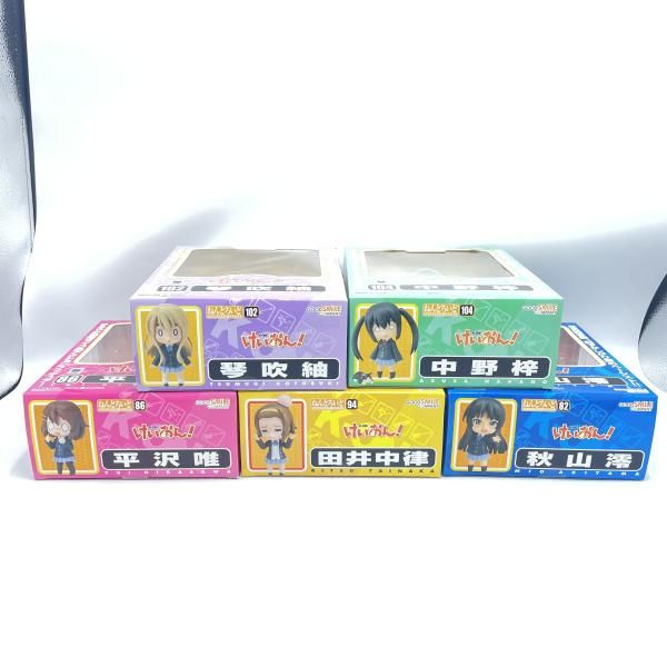 中古】ねんどろいど けいおん！5体まとめ 開封/ﾄﾞﾗﾑｽﾃｨｯｸ欠品 けいおん