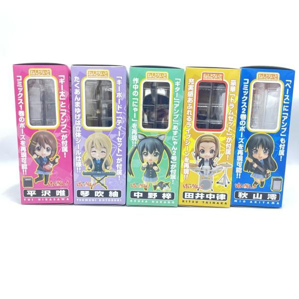 【中古】ねんどろいど けいおん！5体まとめ 開封/ﾄﾞﾗﾑｽﾃｨｯｸ欠品 けいおん！[92][240092335843] 中古】ねんどろいど けいおん！5体まとめ 開封/ﾄﾞﾗﾑｽﾃｨｯｸ欠品 けいおん