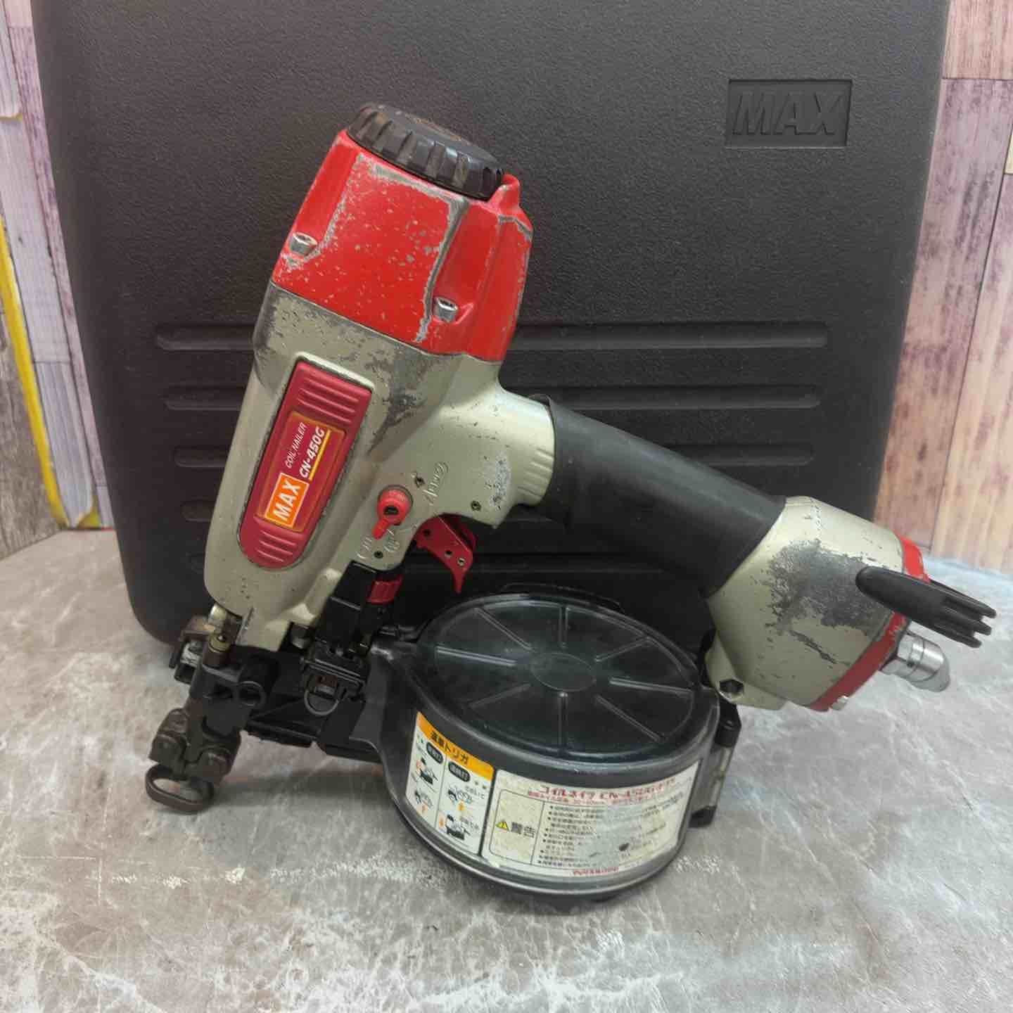 ★マックス(MAX) 常圧エア釘打ち機 CN-450G(FP)【八潮店】