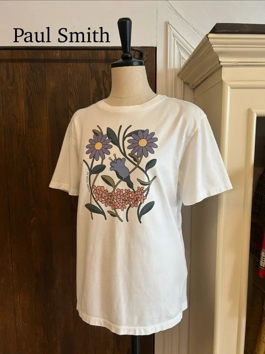 ポール・スミス 正規品 フラワー プリンティング Tシャツ