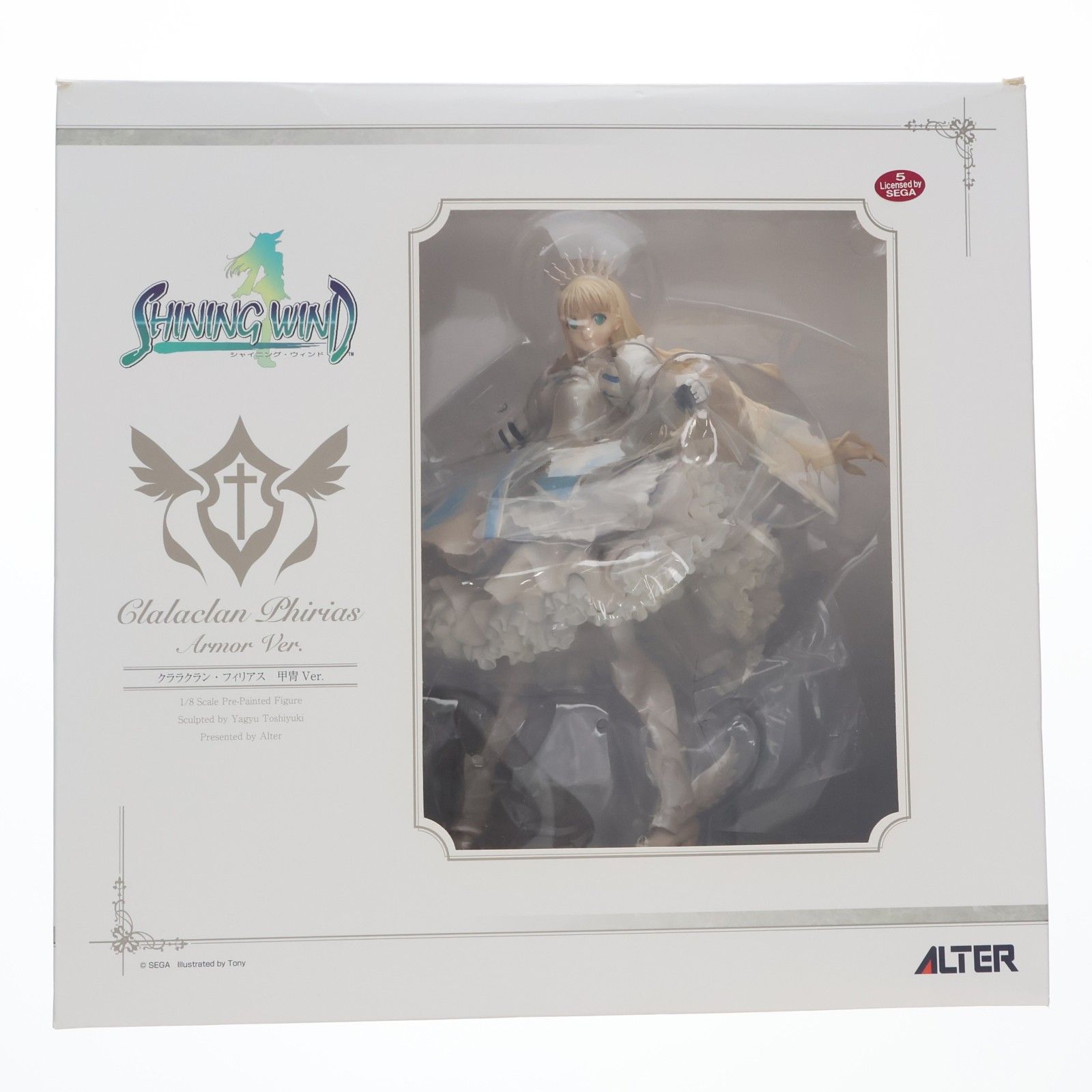 クララクラン・フィリアス 甲冑Ver. シャイニング・ウィンド 1/8 完成