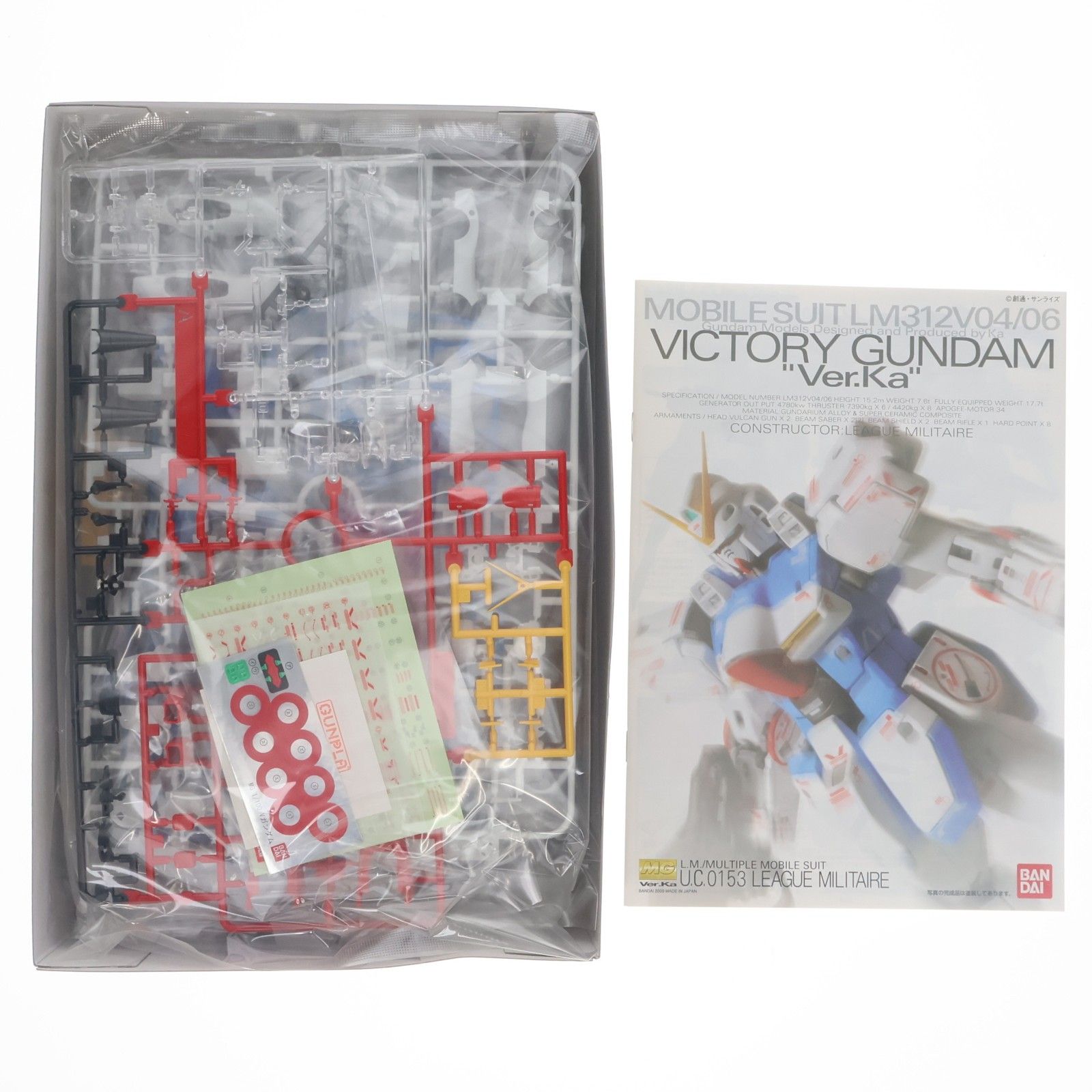 おもちゃ MG 1/100 LM312V04 Vガンダム Ver.Ka(スペシャルクリア外装