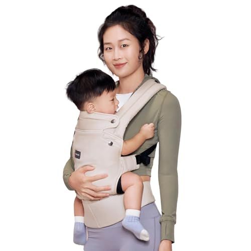 Momcozy ベビー 抱っこひも 抱っこ紐 新生児 ベビースリング 赤ちゃん用品 スリング ベビーキャリア サイズ調節 国際安全認証取得 人間工学に基ぐ 3?24ヶ月の赤ちゃん対応pms af9af615