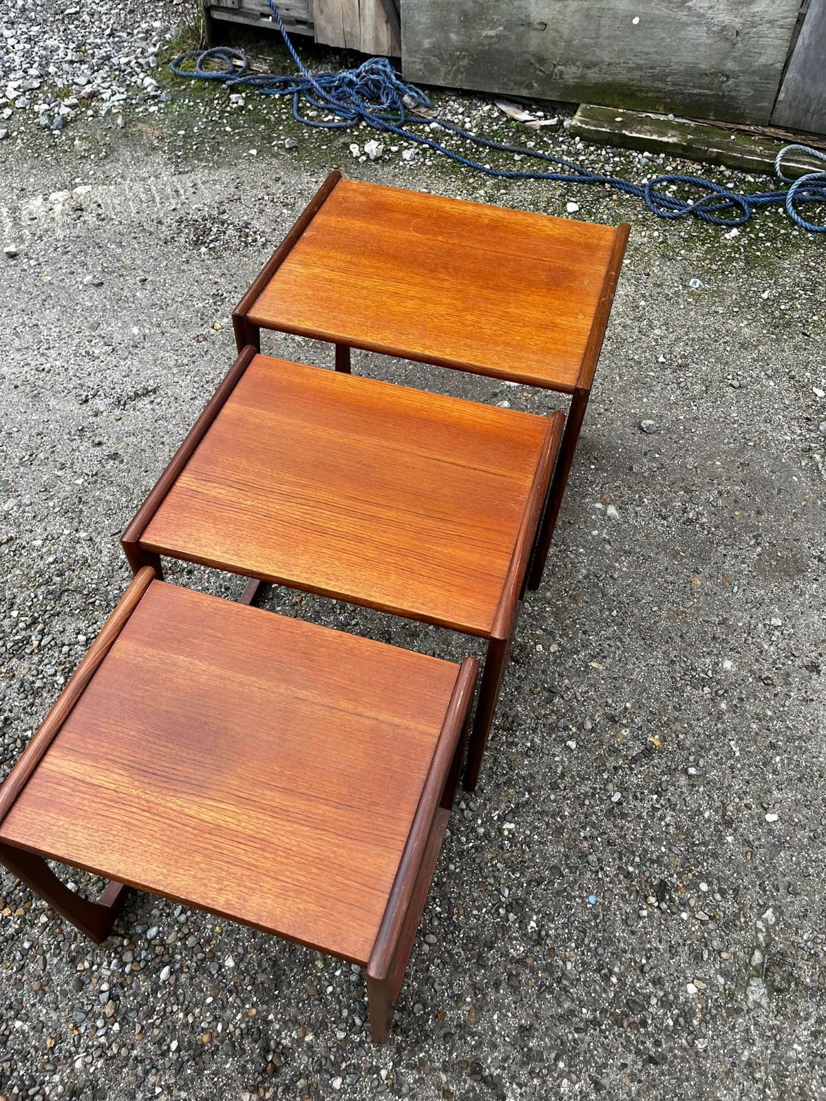 ＜入荷前先行予約＞ ネストテーブル G-Plan Quadrille チーク ヴィンテージ ミッドセンチュリー