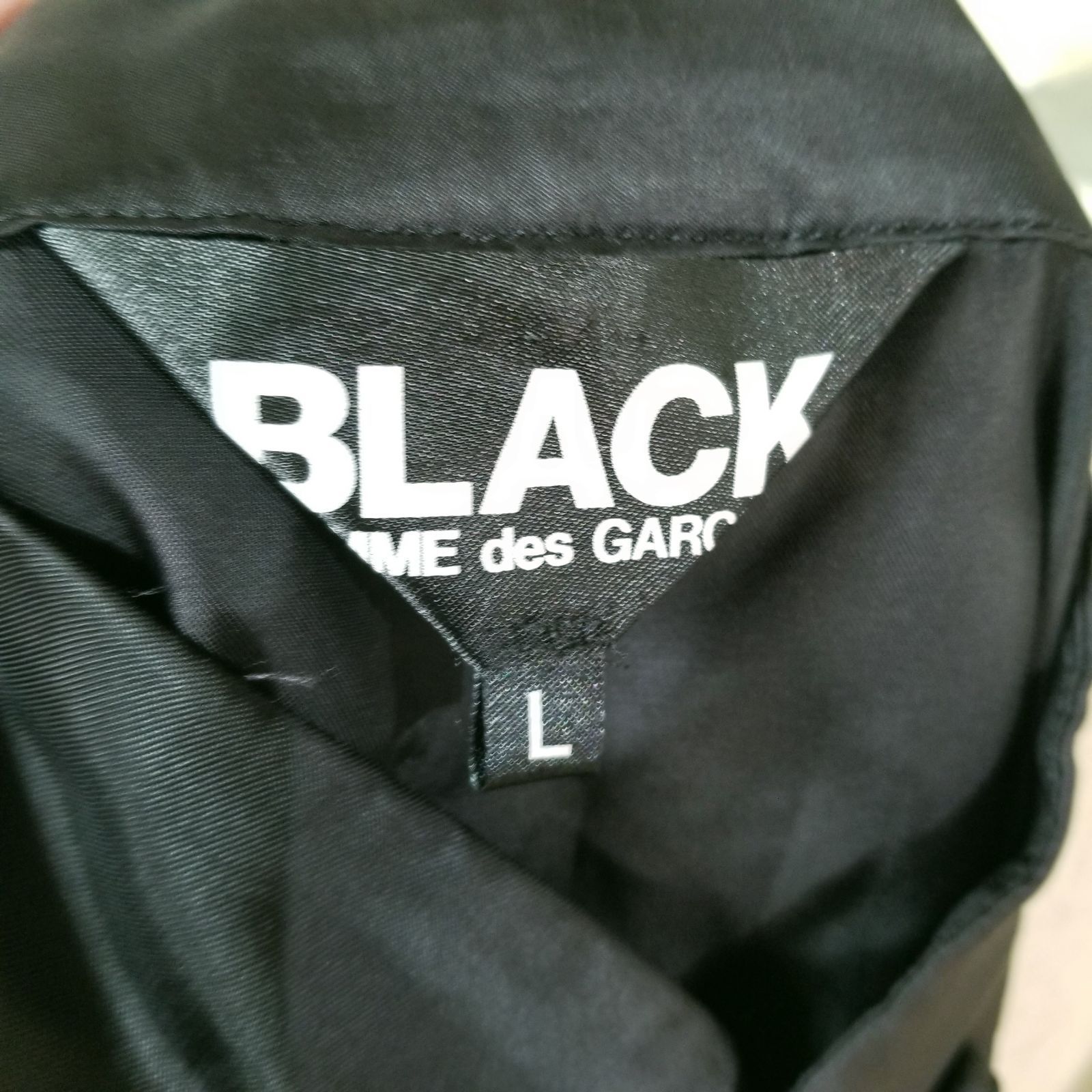 BLACK COMME des GARCONS 21ss スカ刺繍 チャイナジャケット L
