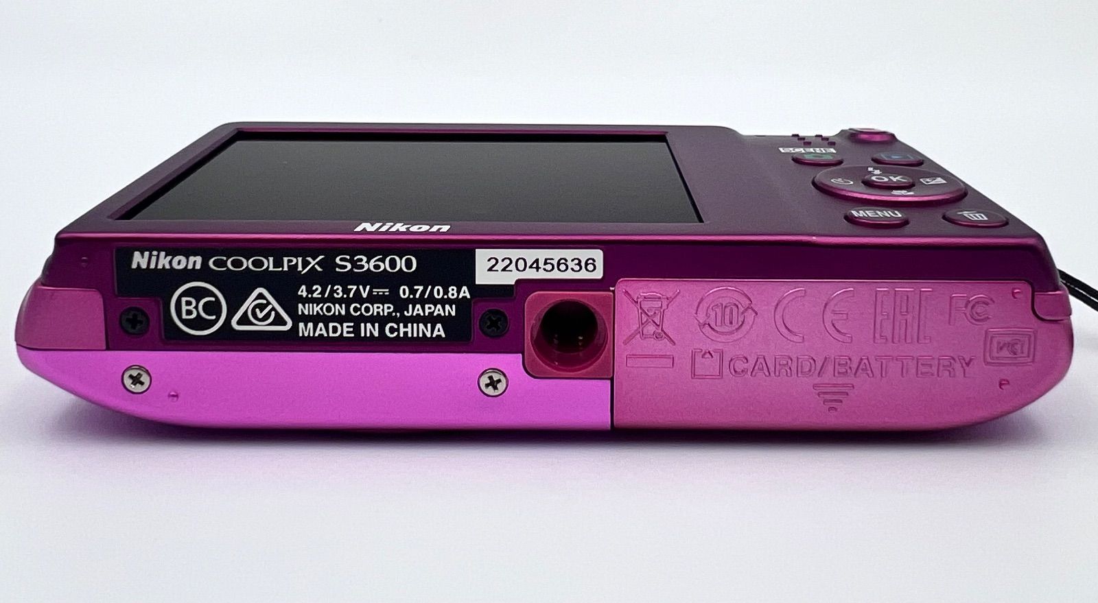 CAM153// Nikon COOLPIX S3600 - メルカリ