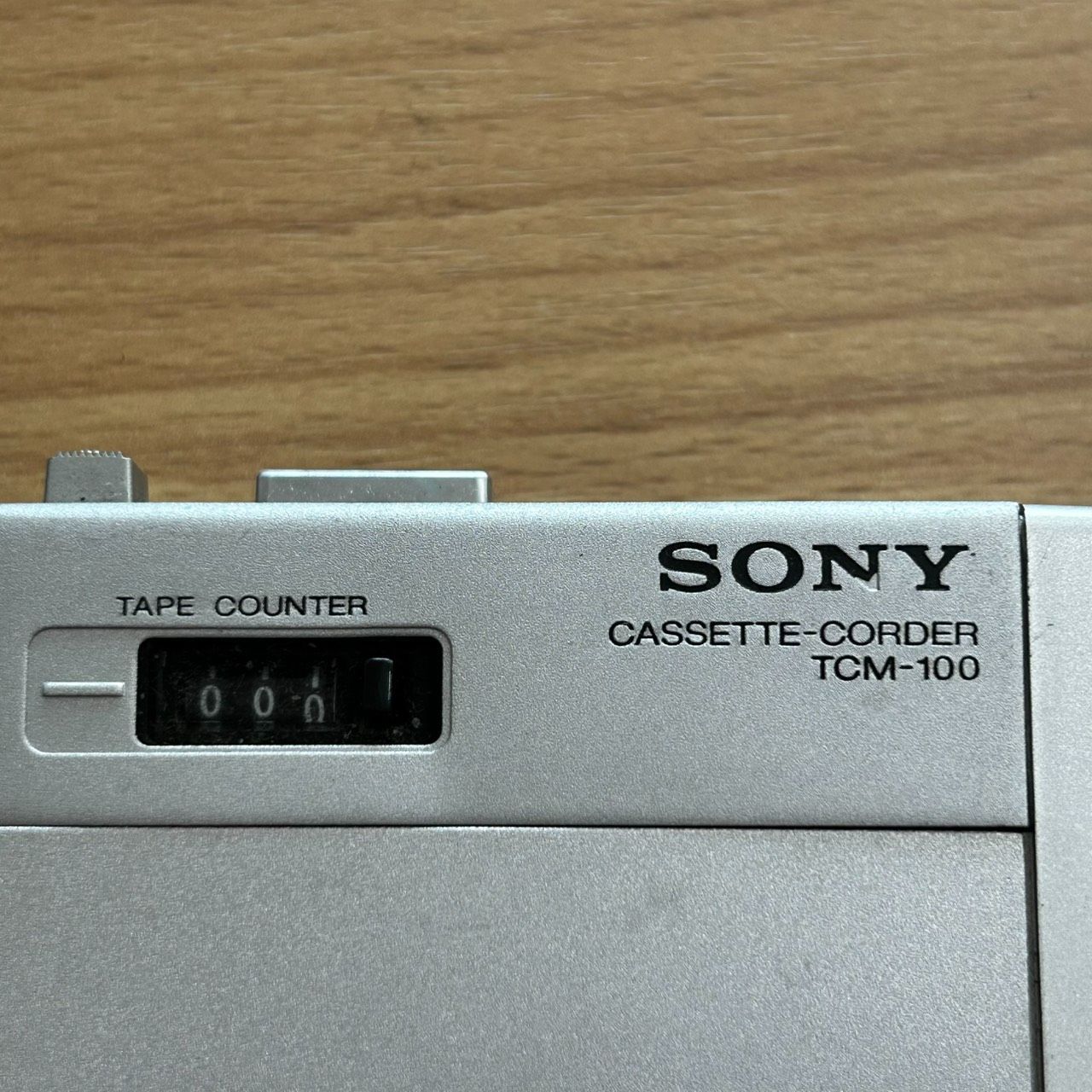 MT266678964 SONY カセットレコーダー TCM-100 - メルカリ