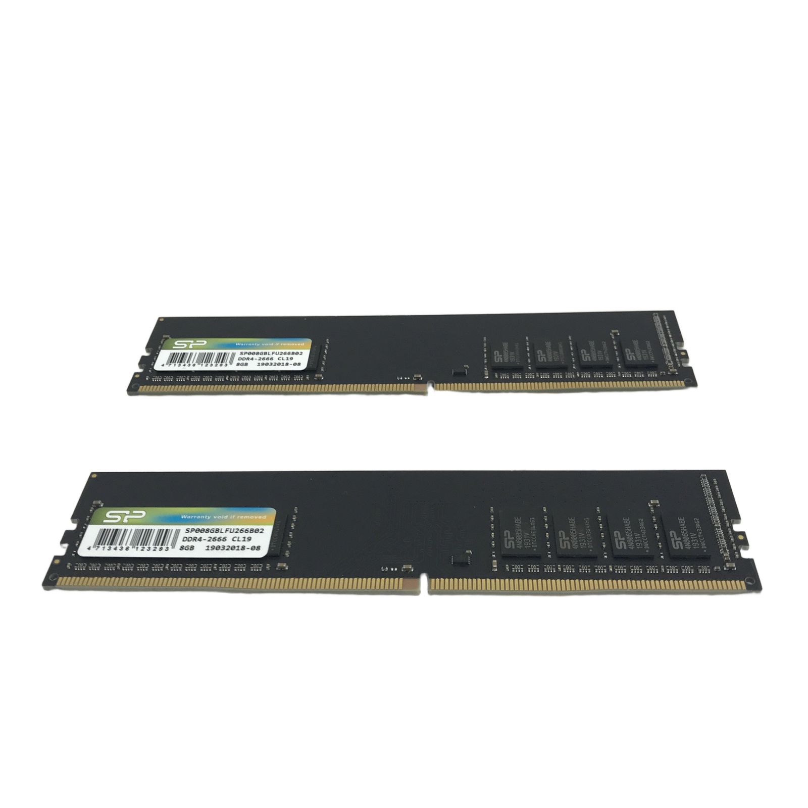 DDR4 2666 中古　２枚 SP DDR4 2666 8GBx2枚 メモリ PC周辺機器 中古 - メルカリ
