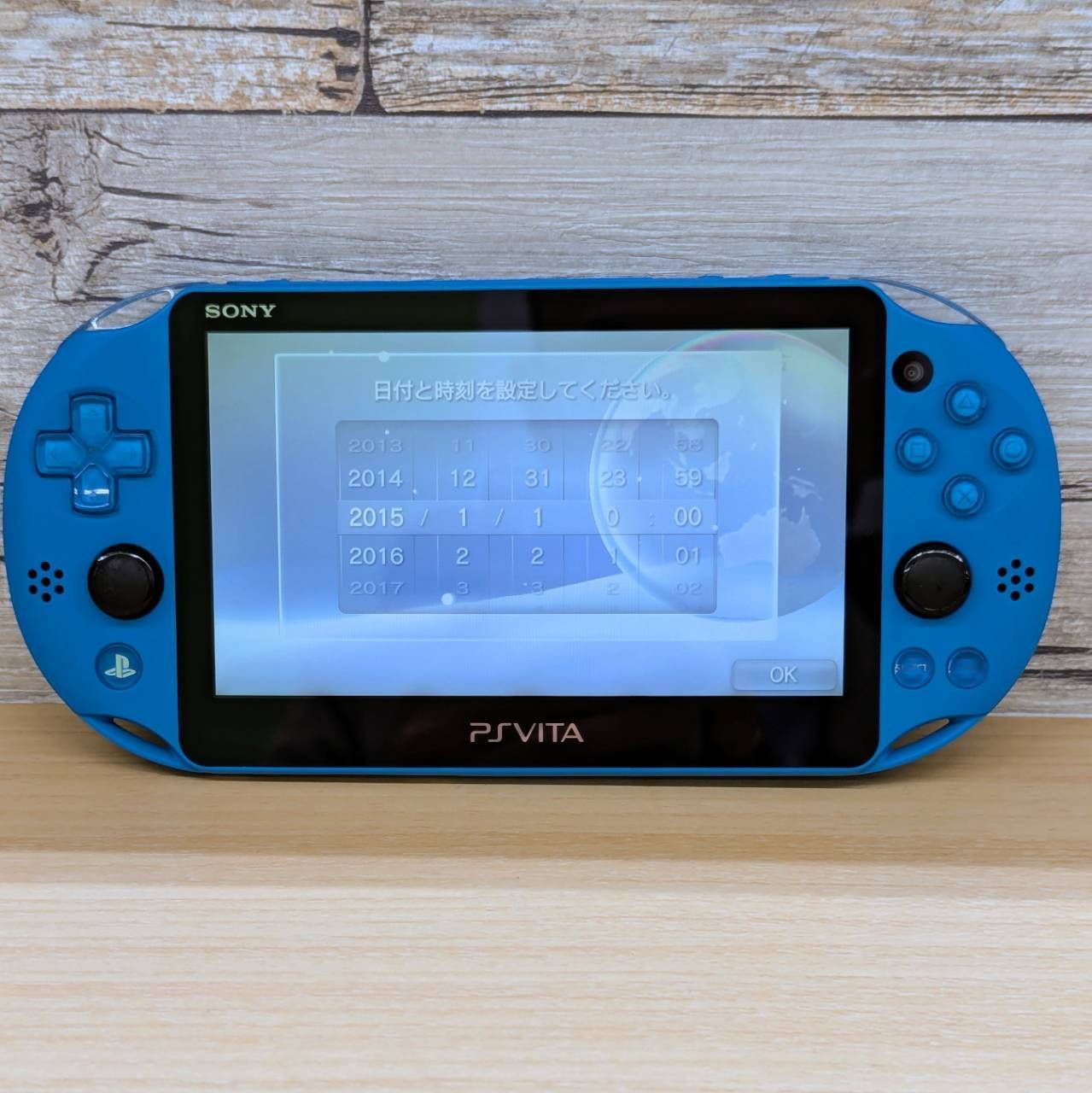 【亘】通電〇 SONY PSVITA PCH2000 アクアブルー【8812MO】G20 11,520円