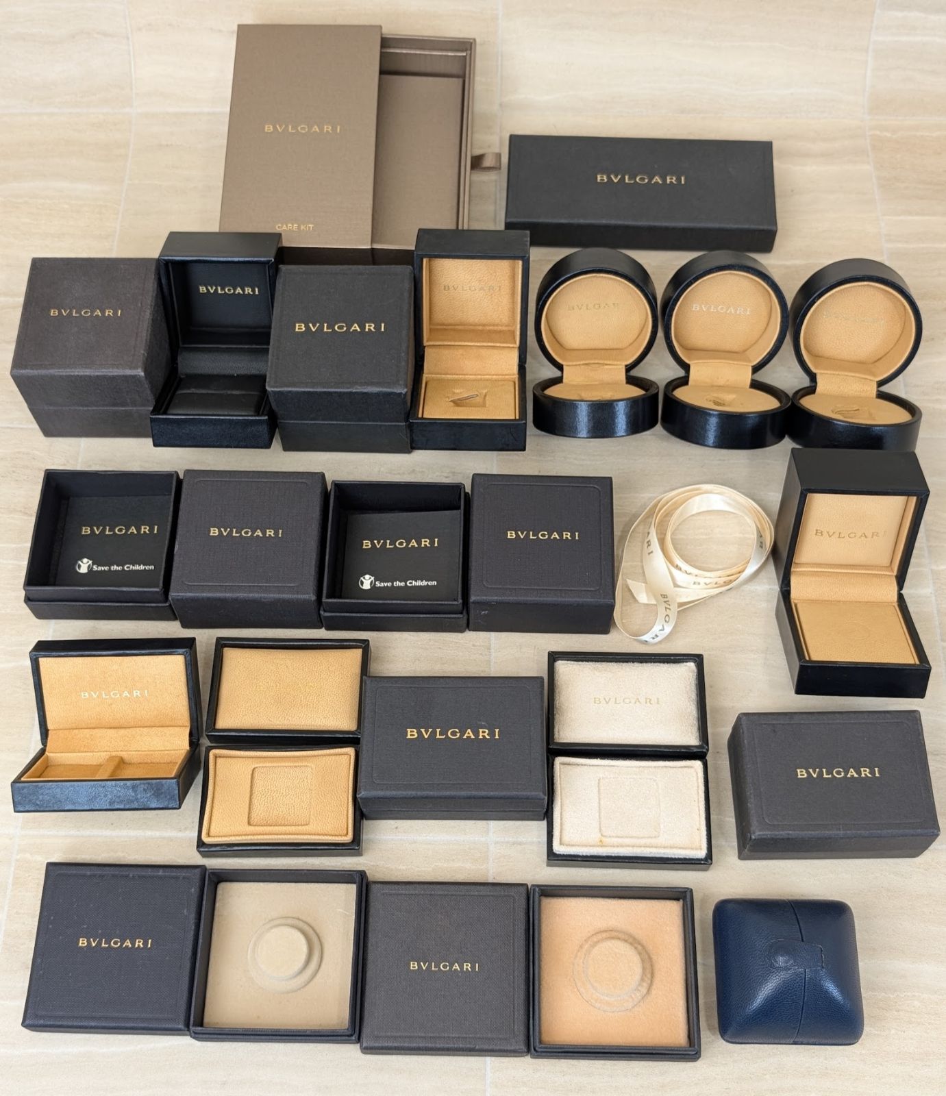 BVLGARI ブルガリ 空箱 大量 39点 まとめ まとめ売り 大量 セット BVLGARI ブルガリ リング 指輪 アクセサリー