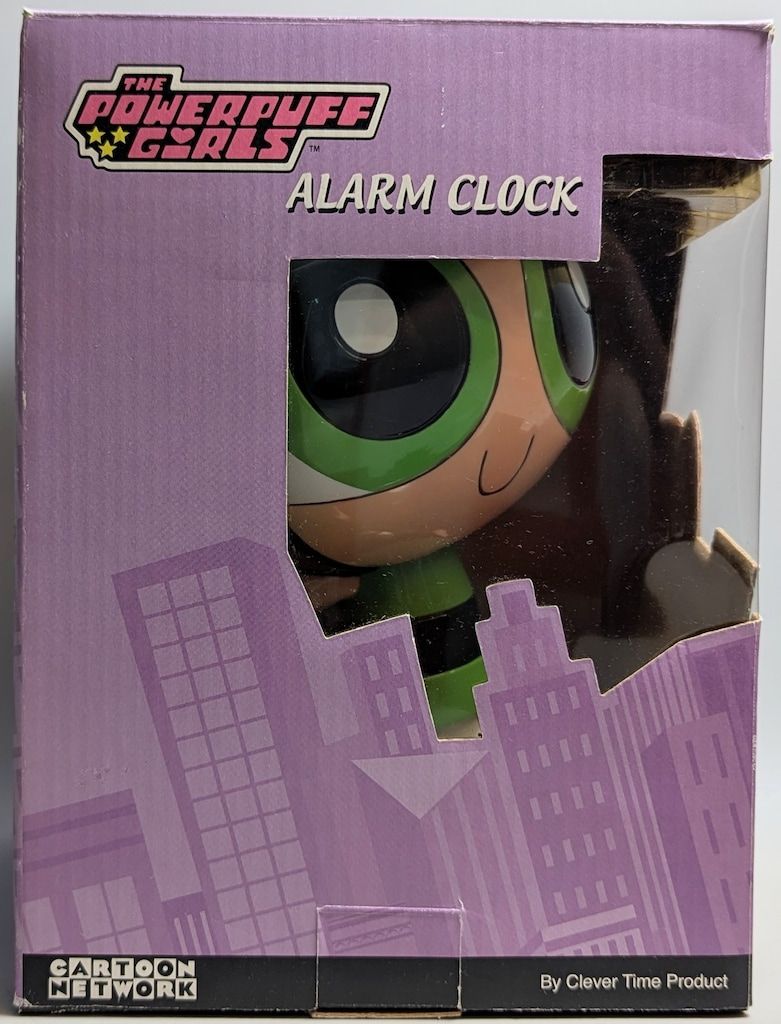 Clever Time ALARM CLOCK CARTOON NETWORK BUTTERCUP