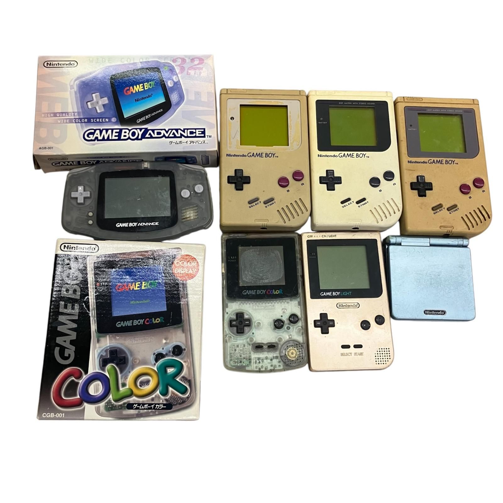 199990 ジャンク品 Nintendo 任天堂 ニンテンドウ ゲームボーイ 7点