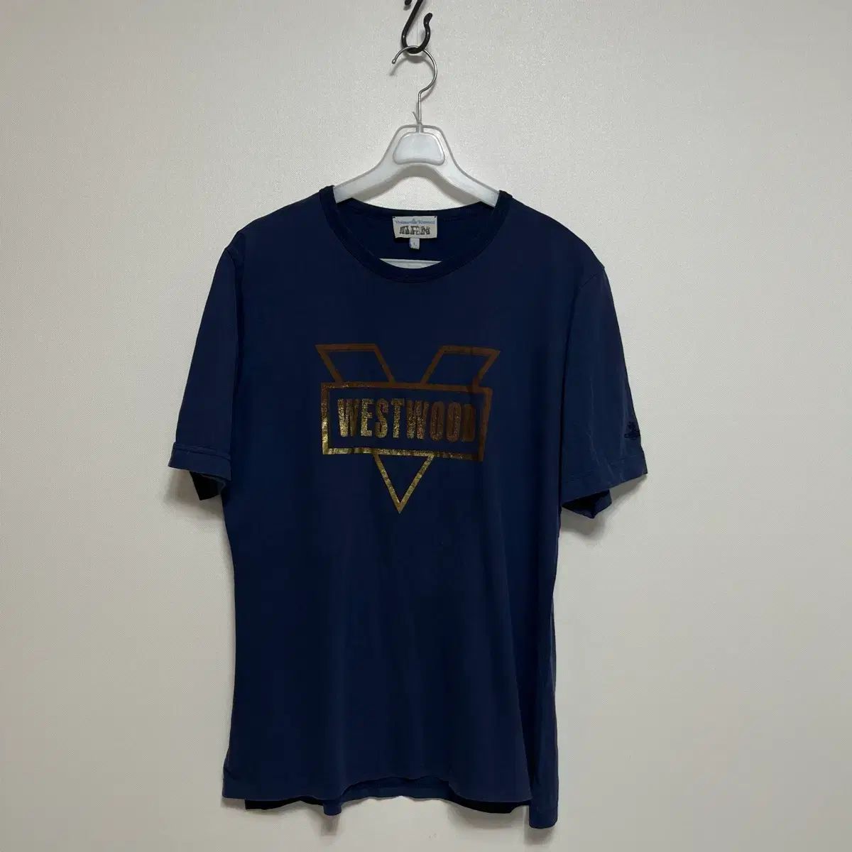 Vivienne Westwood ヴィヴィアン・ウエストウッド 半袖Tシャツ ネイビー L