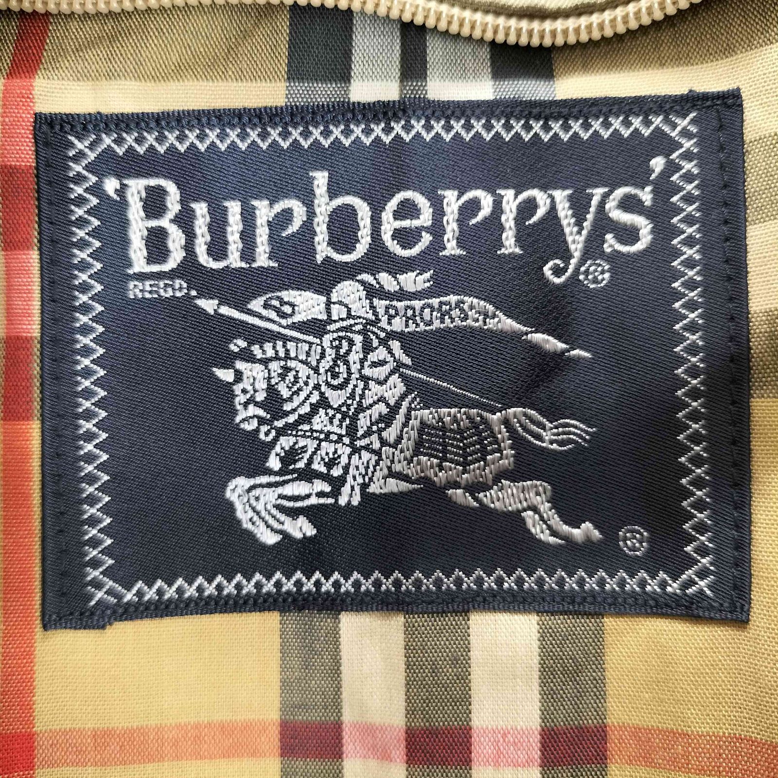 バーバリーズ BURBERRYS 裏地ノバチェック ステンカラーコート メンズ