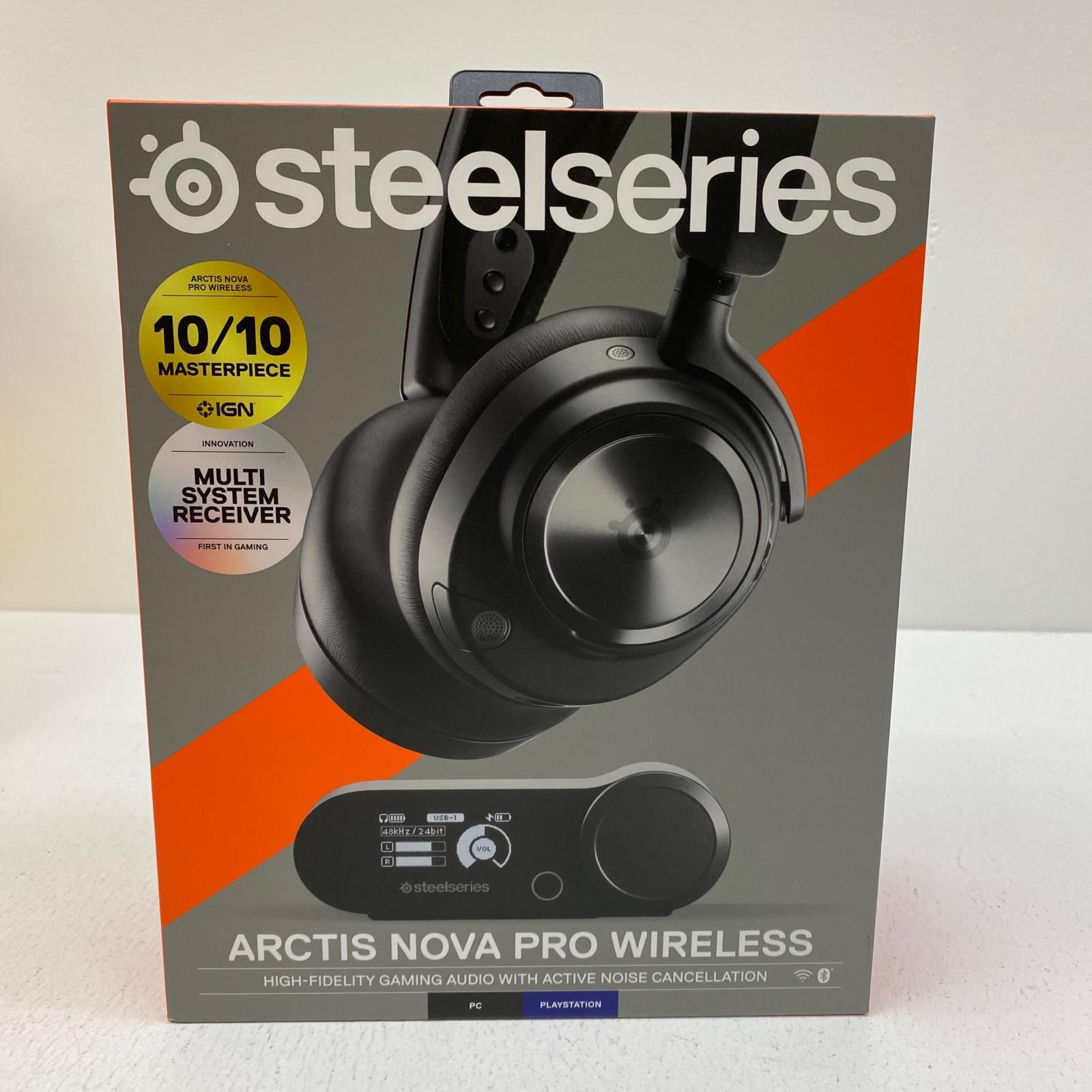 加古川店】 未開封 steelseries Arctis Nova Pro Wireless HS25