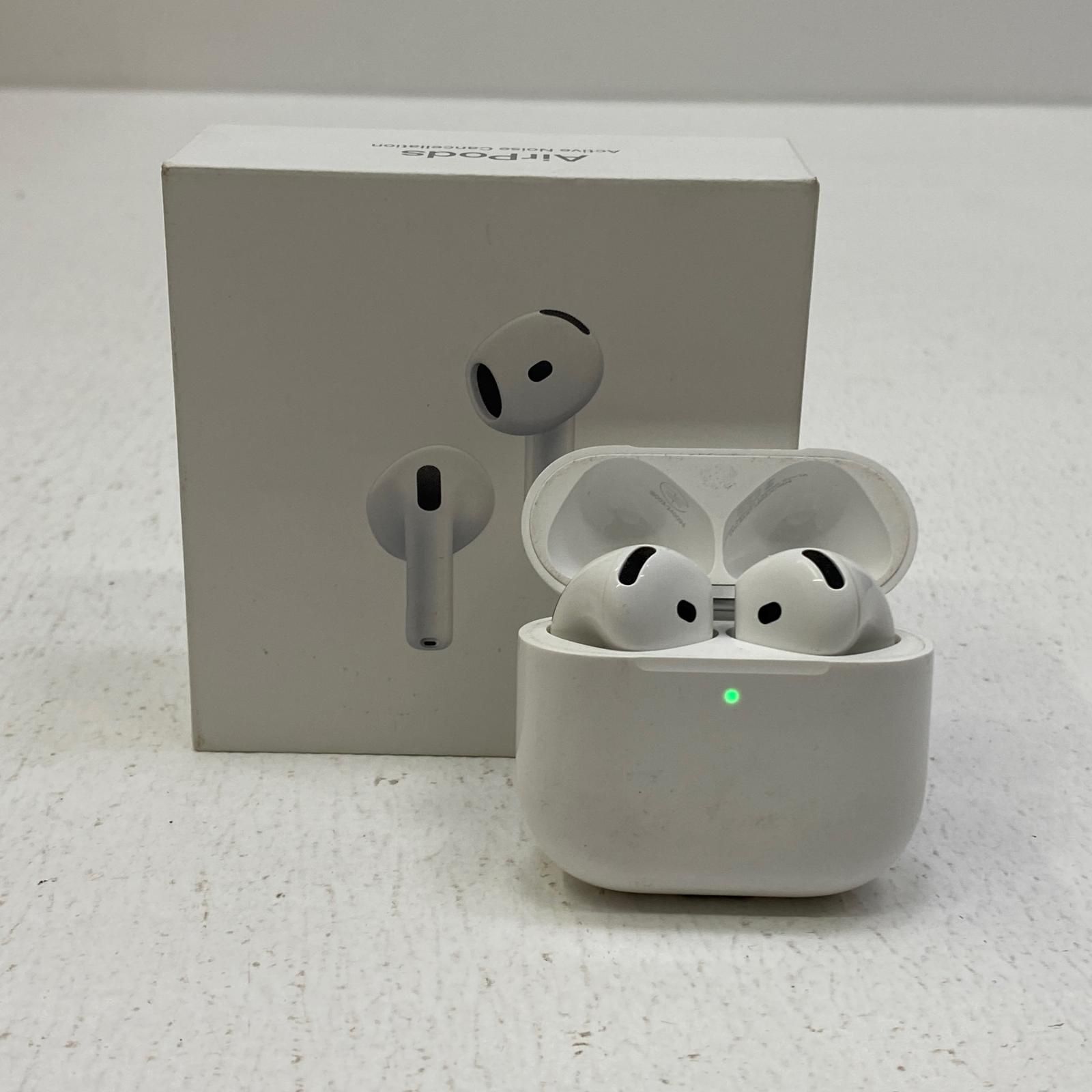 【加古川店】 Apple AirPods 4 ANC搭載モデル MXP93J/A Bluetooth・防水・防塵・ノイズキャンセリング・外音取込 【416】