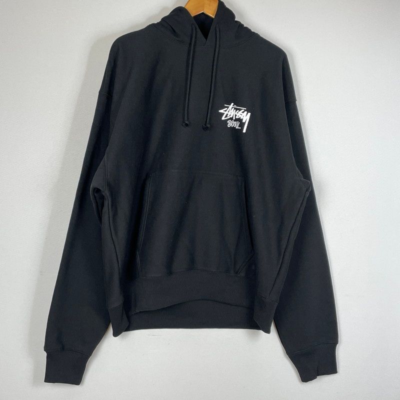 【中古品】 STUSSY ステューシー SEOUL LOGO HOODIE 392380 ロゴ フーディ 長袖 トップス プルオーバーパーカー 【142-260720-sa-29-tei】