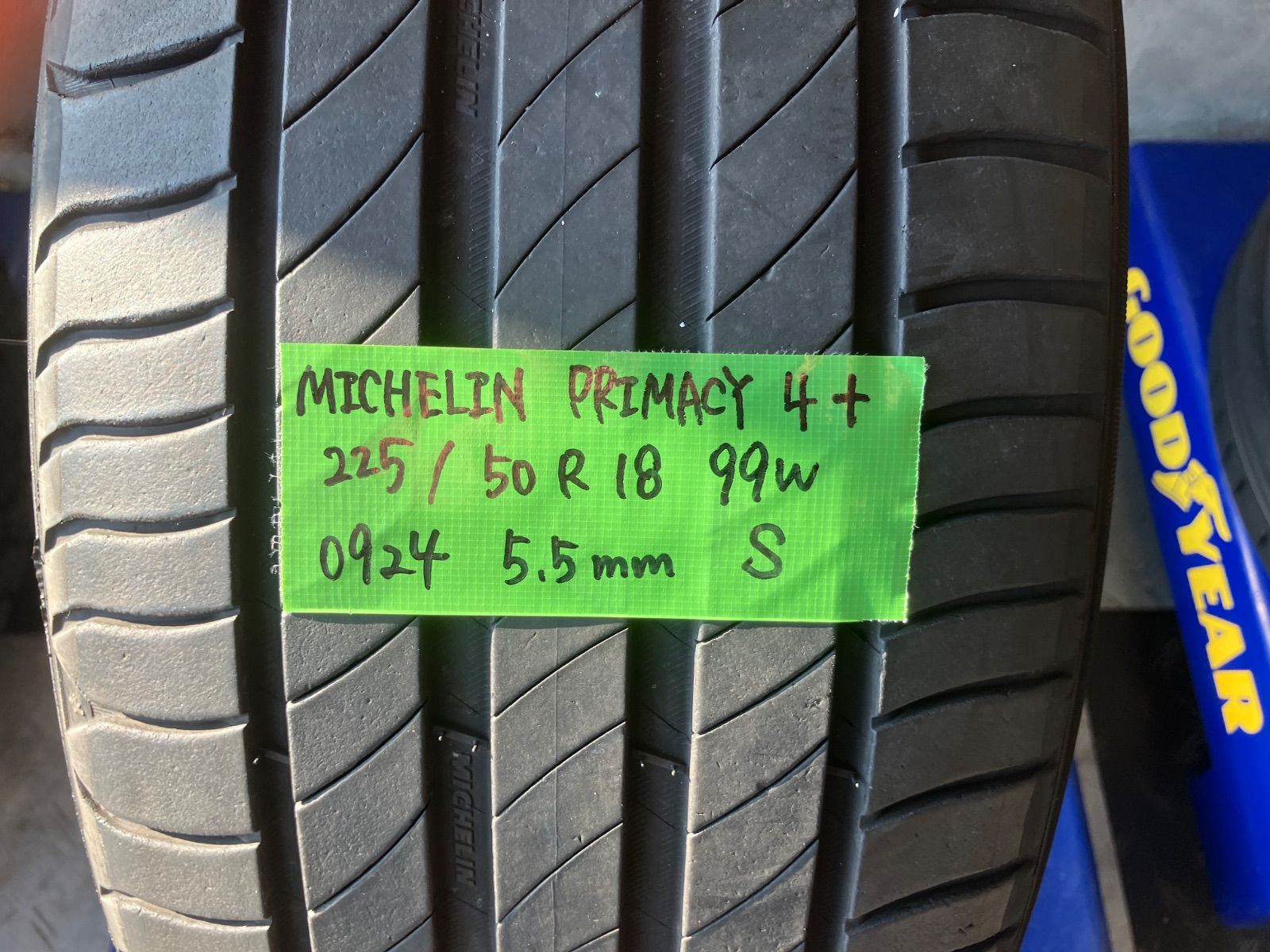 送料込み] 225/50R18 99W 2024年製 MICHELIN PRIMACY 4 ＋ ミシュラン