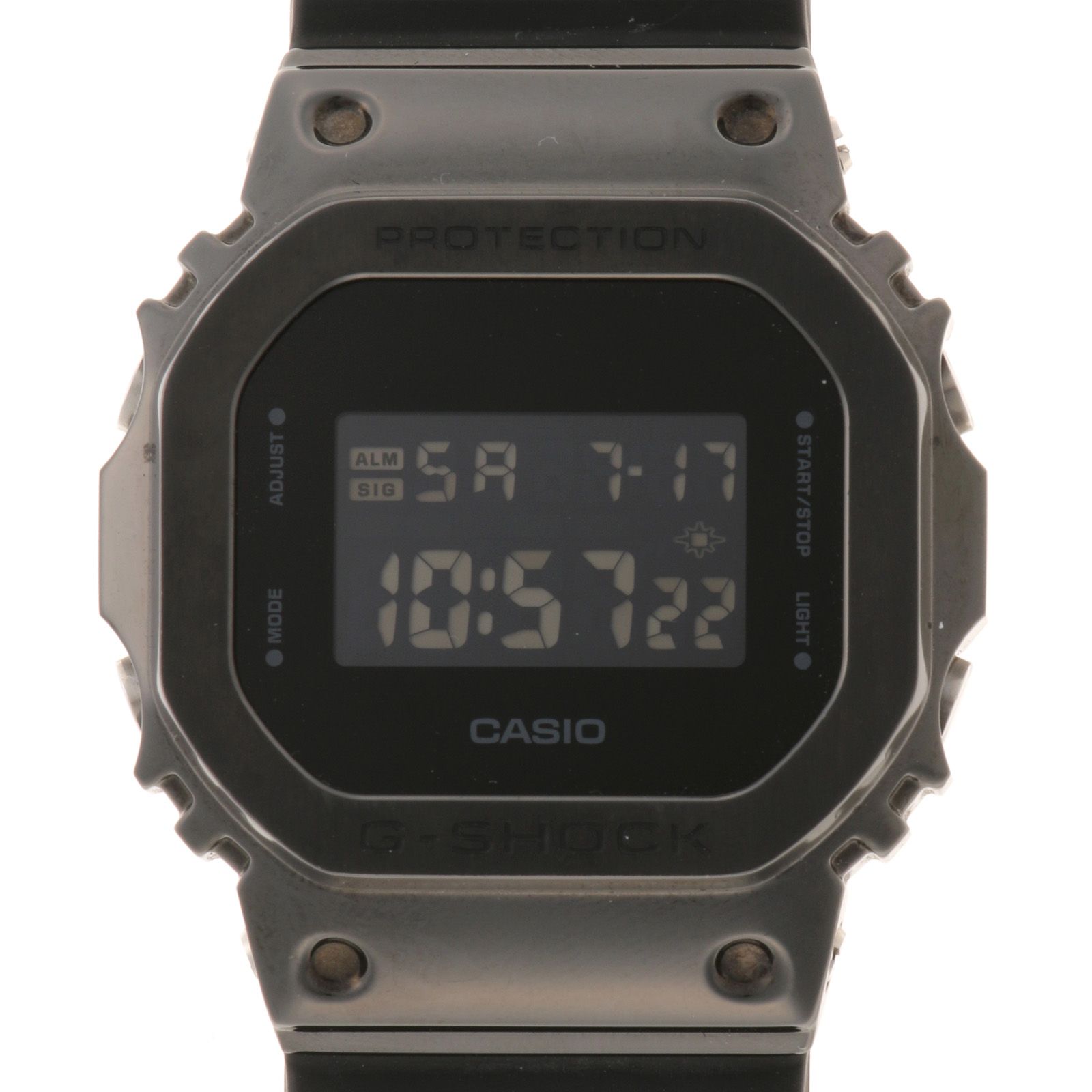 CASIO G-SHOCK GM-5600B-1JF 中古良品 CASIO カシオ G-SHOCK GM-5600B-1JF 腕時計 ステンレススチール/ラバー