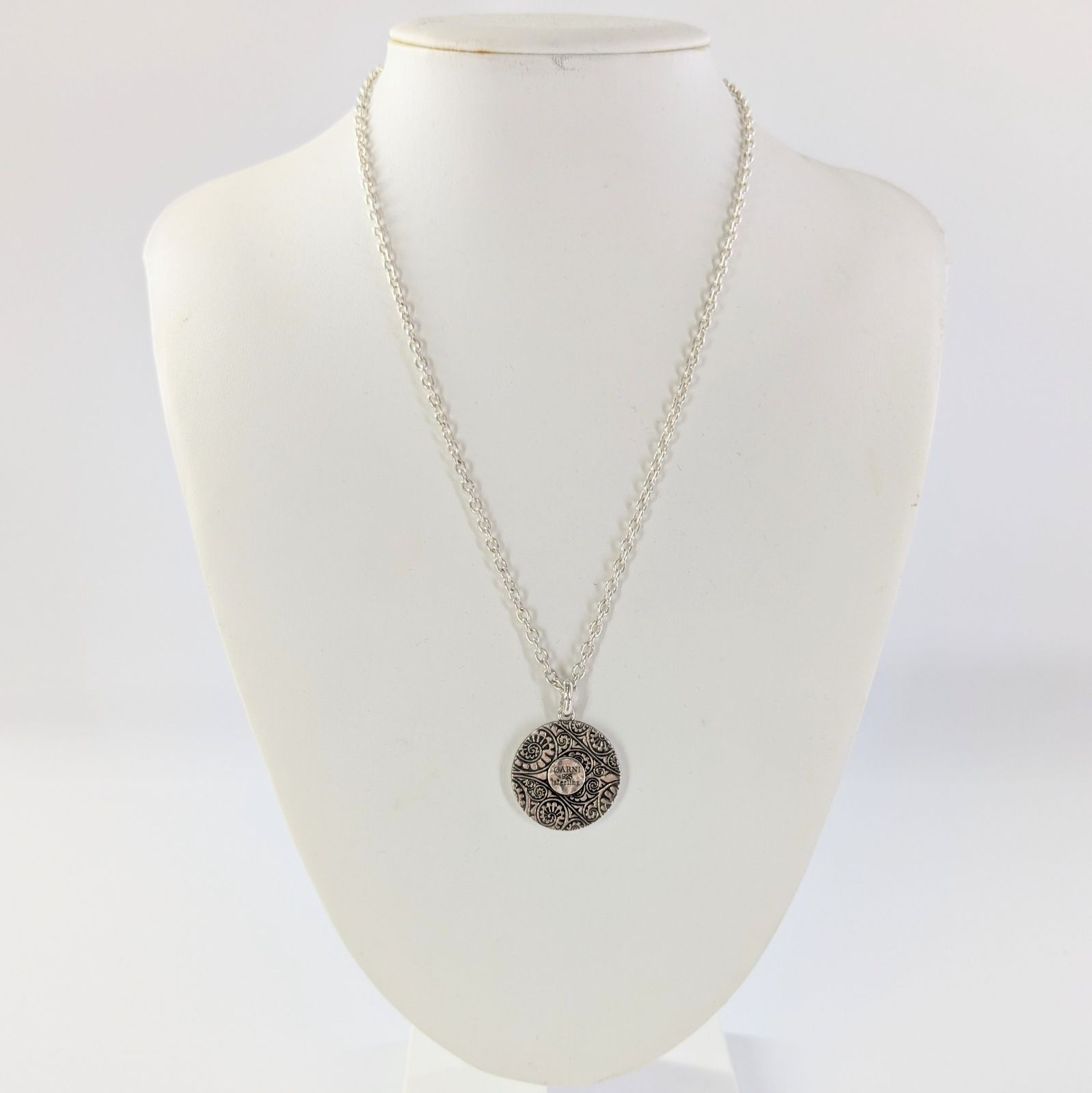 GARNI ガルニ コインネックレス 925 sterling silver シルバー メンズ