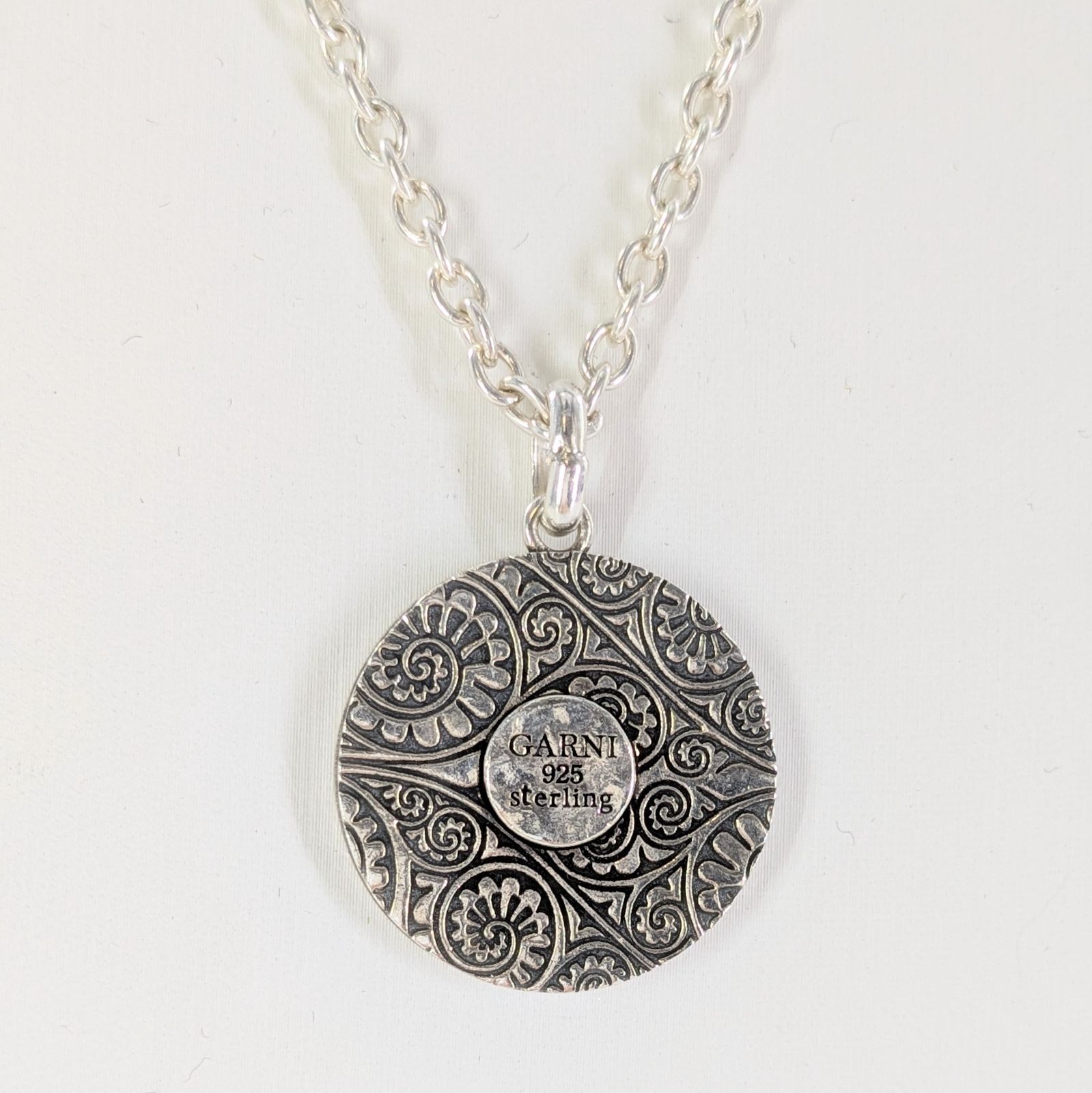 GARNI ガルニ コインネックレス 925 sterling silver シルバー メンズ