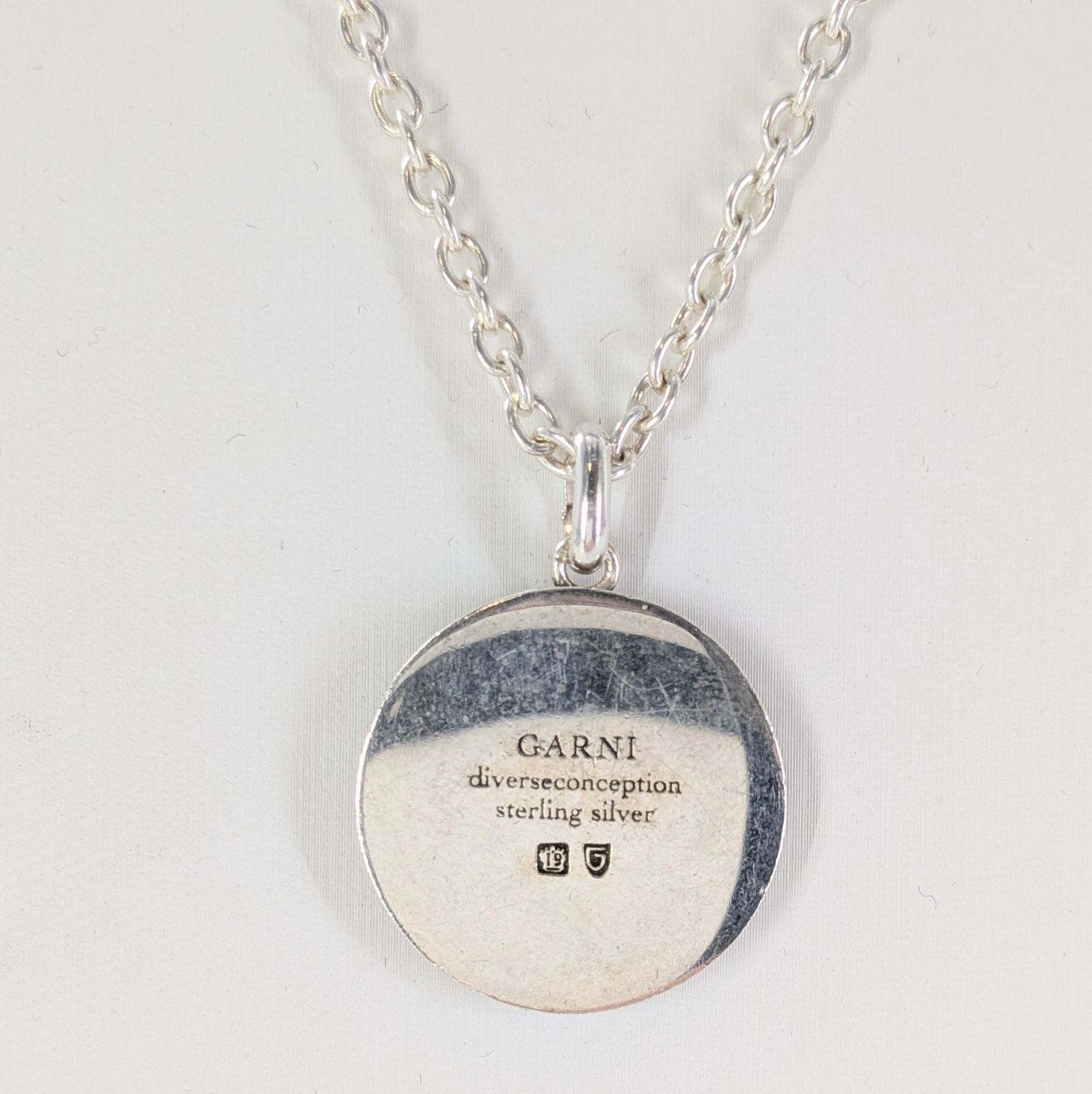 GARNI ガルニ コインネックレス 925 sterling silver シルバー メンズ