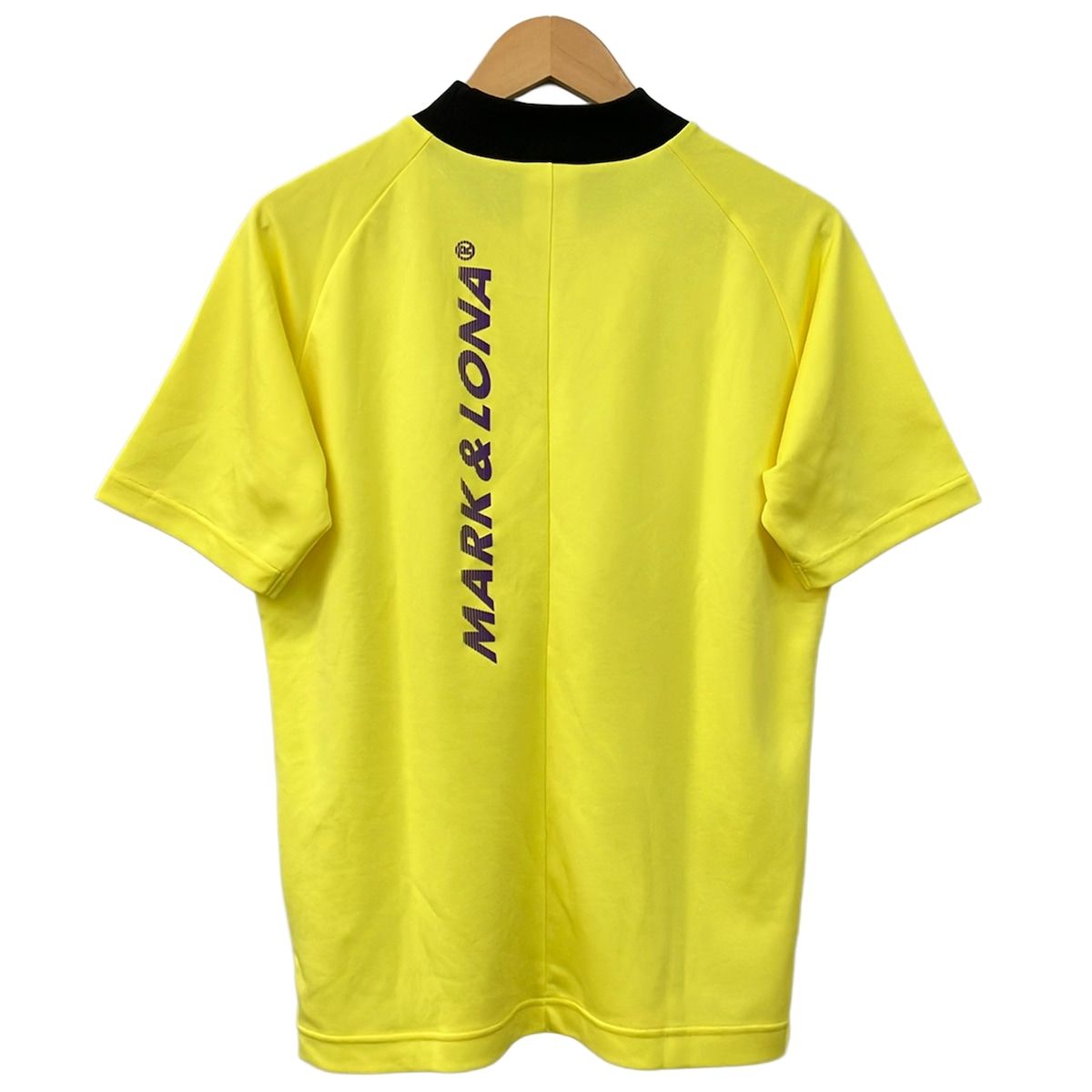 MARK & LONA イエローシャツ 44 MARK&LONA(マークアンドロナ) 半袖Tシャツ サイズ46 XL メンズ美品