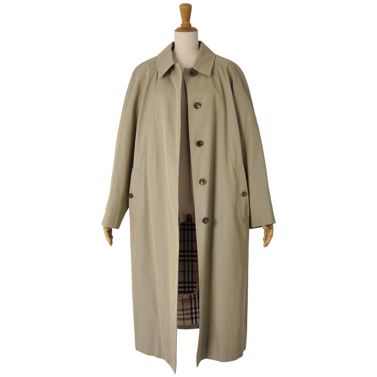 美品 バーバリー ロンドン BURBERRY LONDON コート ステンカラー