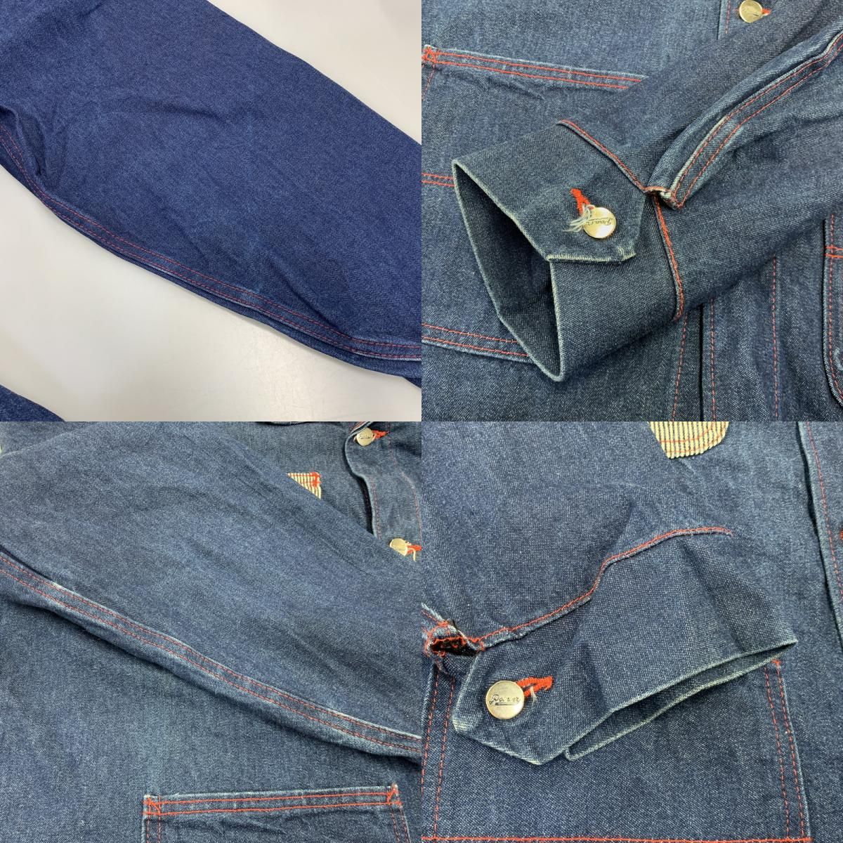 中古品】 POINTER ポインター US別注 USA製 RED STITCH CRAZY POCKET