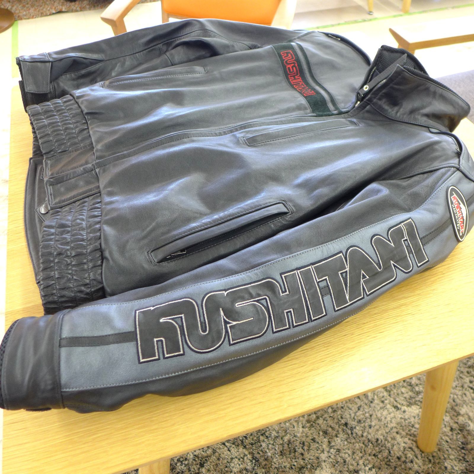 中古美品 KUSHITANI クシタニ 本革製 レザージャケット Lサイズ 公田店