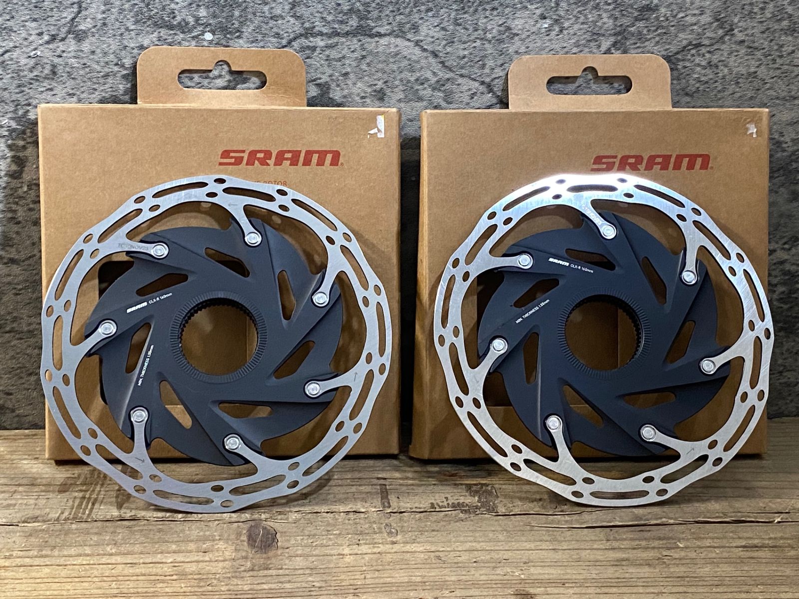 KJ440 スラム SRAM CLX-R ディスクブレーキローター Φ160 セット