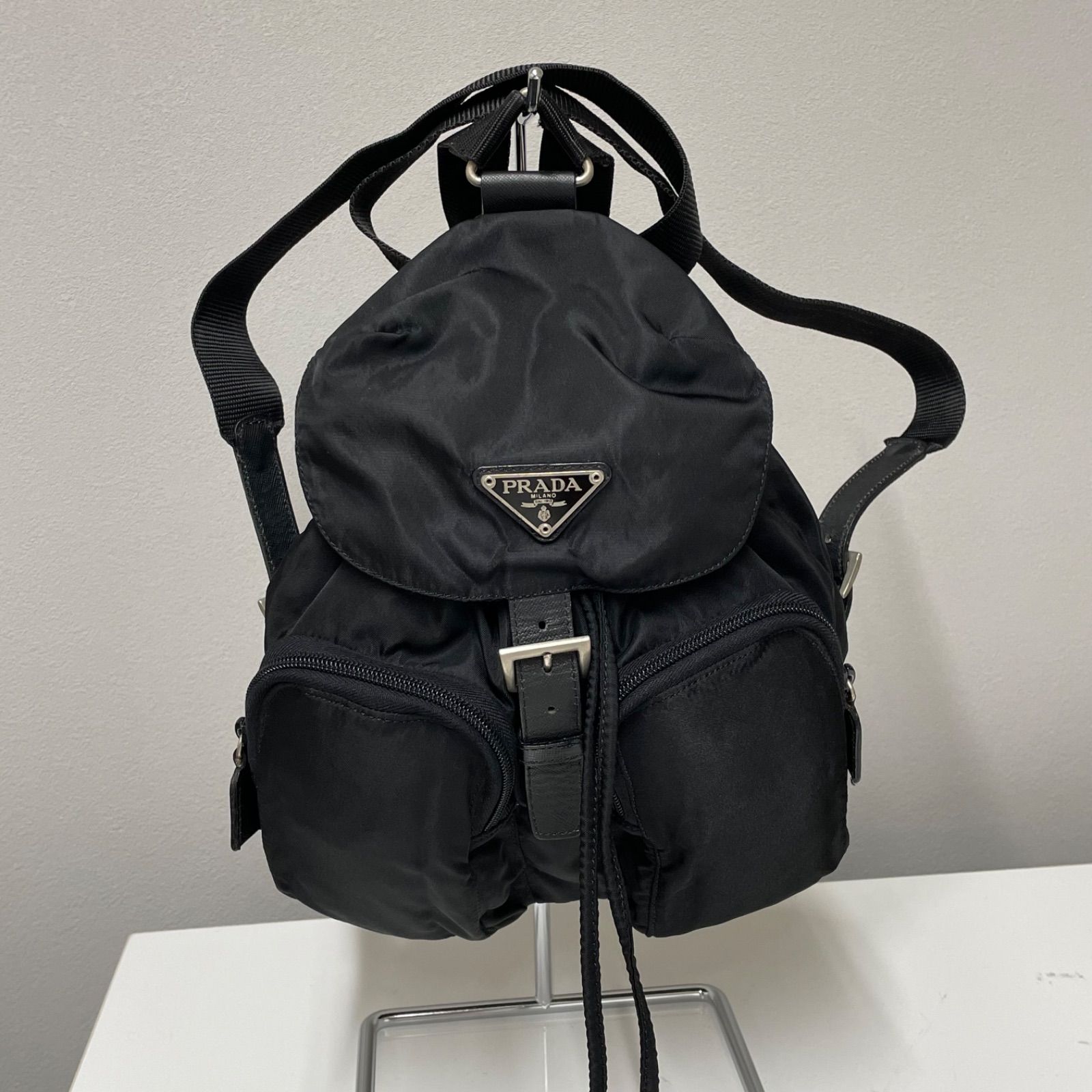 ■Prada PRADA Nylon Mini Rucksack Backpack A25-3693