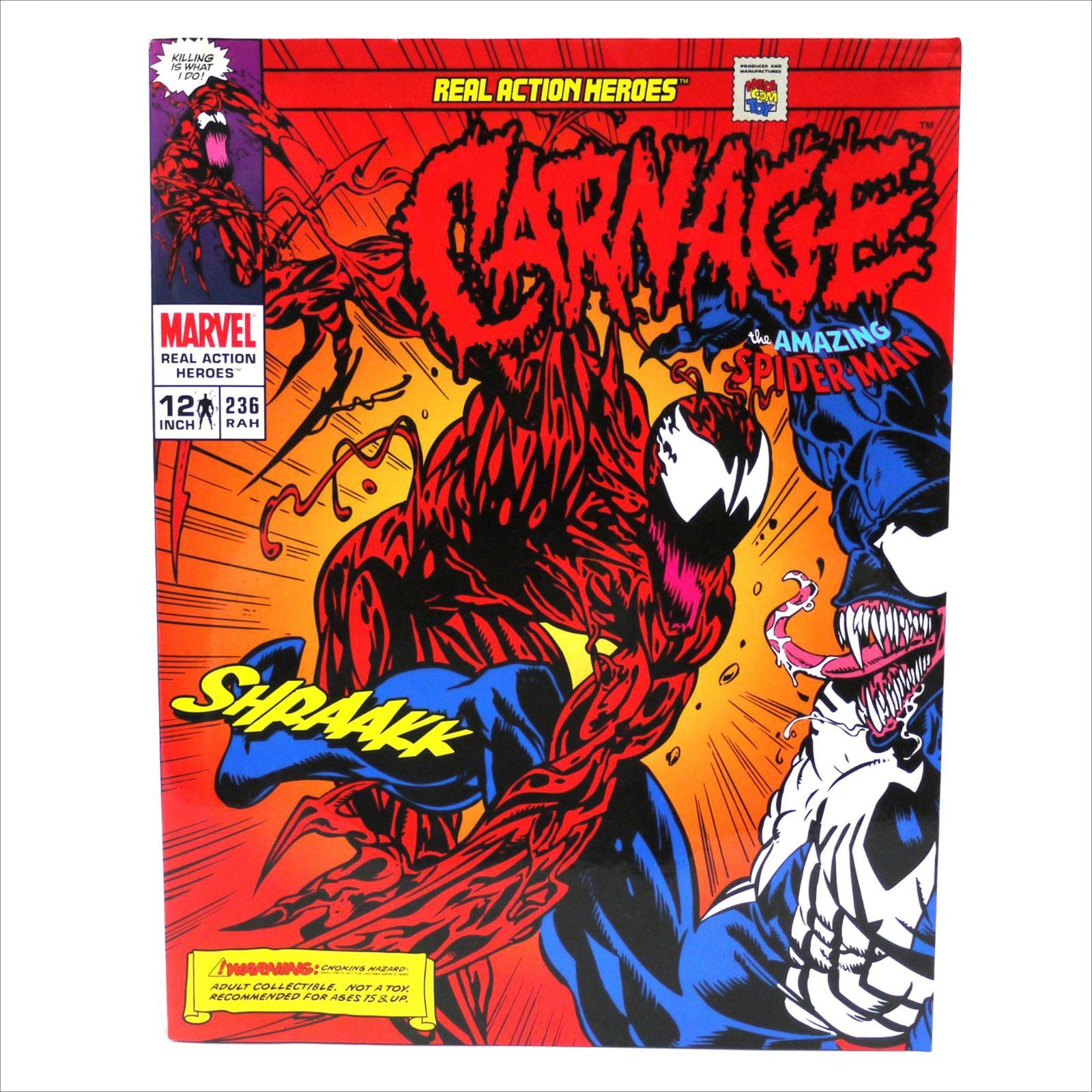 未開封品/ハピネット流通限定 】RAH CARNAGE -カーネイジ