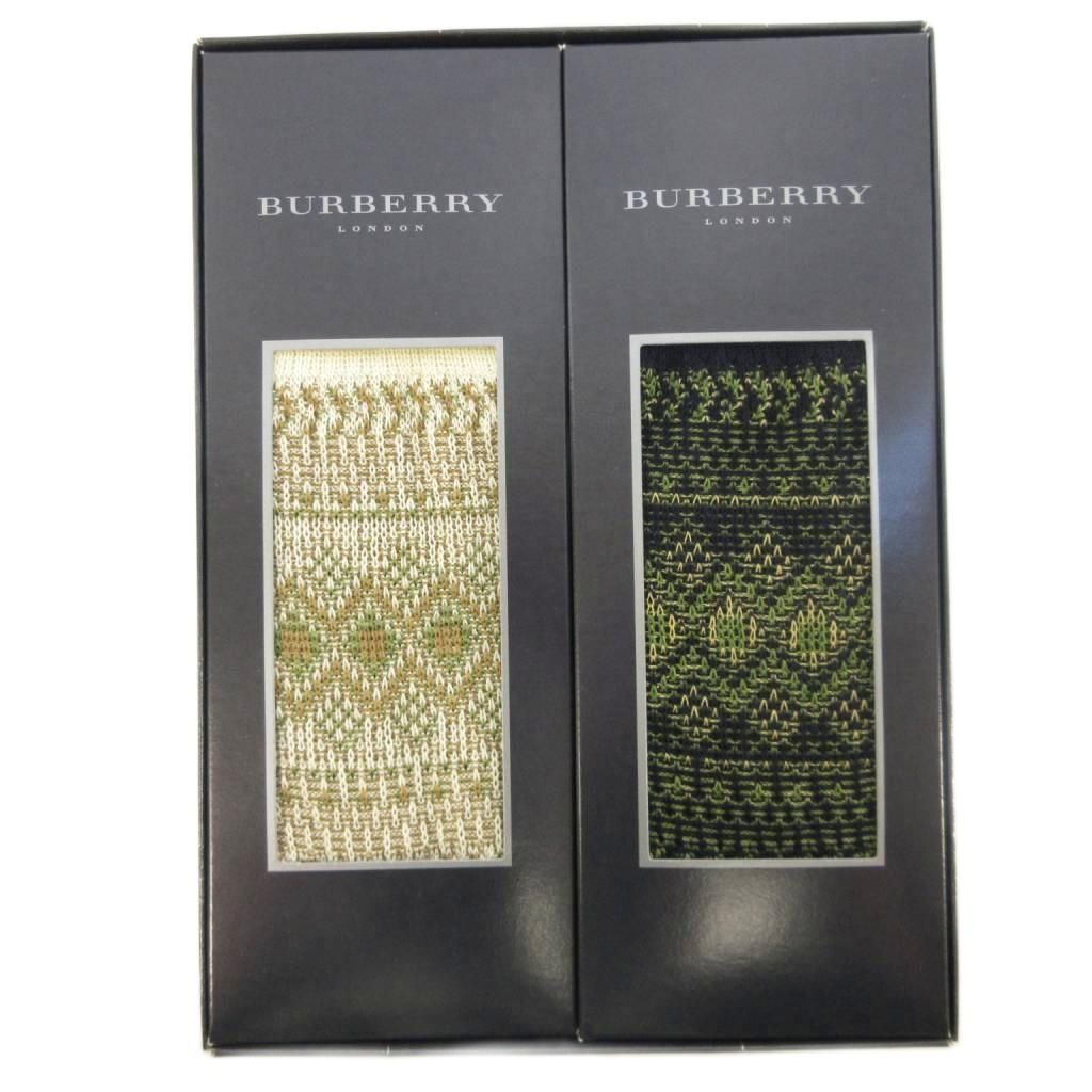 バーバリー ロンドン BURBERRY LONDON 2足セット タグ付き 靴下