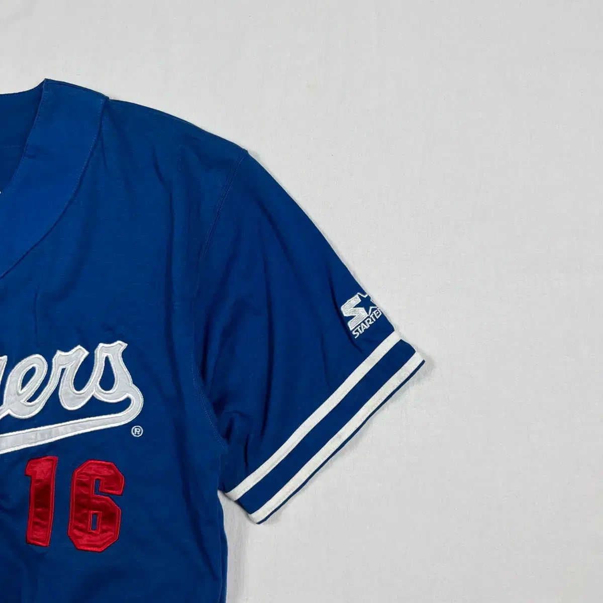 90s STARTER MLB ドジャーズ 野茂英雄 ベースボール シャツ - メルカリ