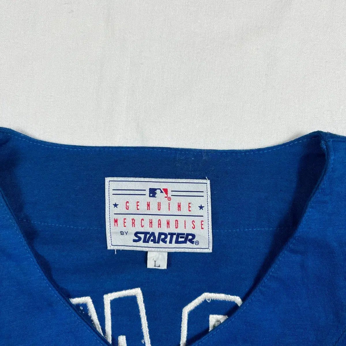 90s STARTER MLB ドジャーズ 野茂英雄 ベースボール シャツ - メルカリ