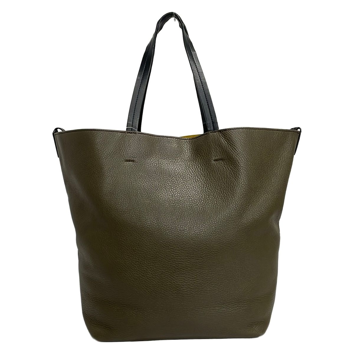 MARNI(マルニ) トートバッグ - ダークブラウン×黒×ライトグレー レザー