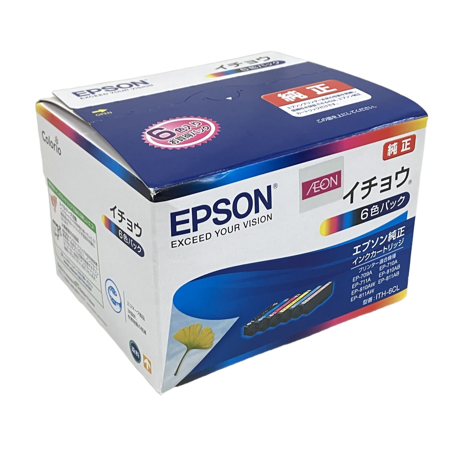 EPSON ITH-6CL イチョウ 純正インク 6色パック 新品 - メルカリ