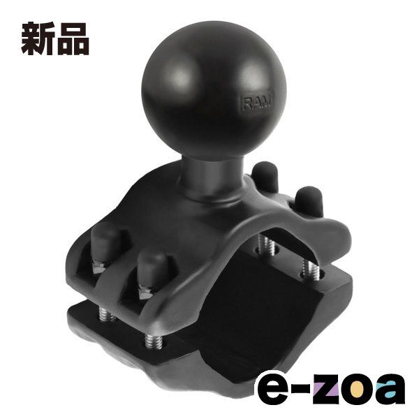 RAM MOUNTS ラムマウント ダブルレールクランプベース φ50.8-63.5mm対応 1.5インチボール RAM-271U-2 (2640881)