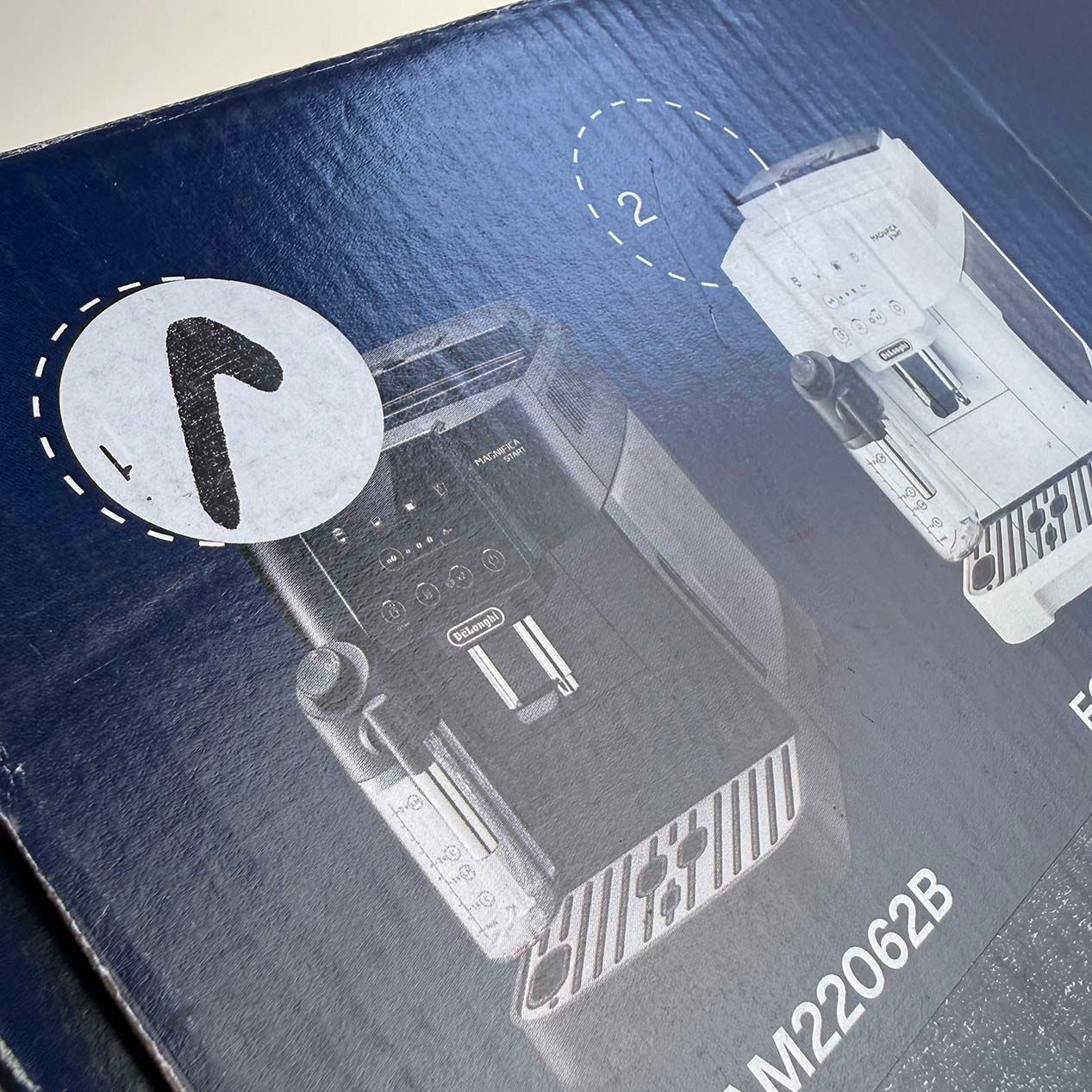 【新品・二重箱梱包の外箱の茶色箱無し】De’Longhi デロンギ 全自動コーヒーマシン マグニフィカ スタート ECAM22062B [ブラック] エスプレッソマシン コービーメーカー 新品・二重箱梱包の外箱の茶色箱無し】De'Longhi デロンギ 全自動